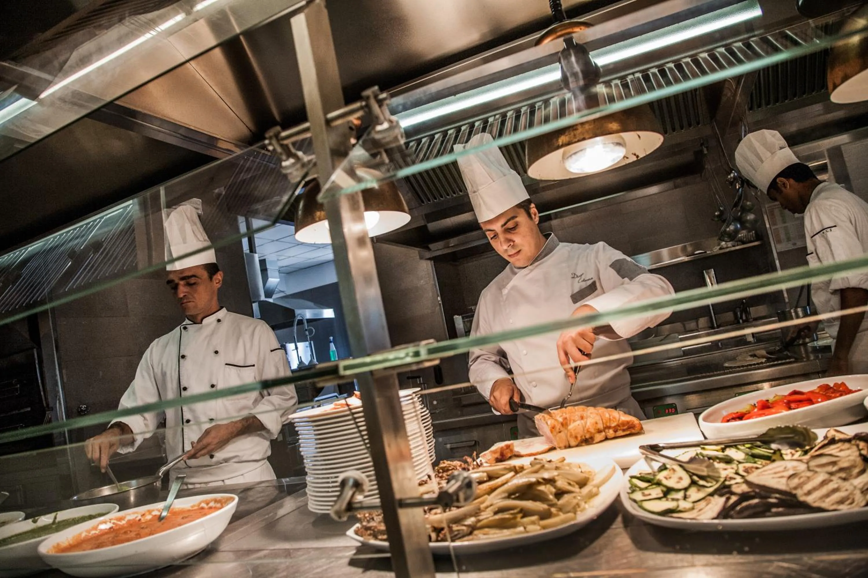 People in Cosmo Hotel Palace