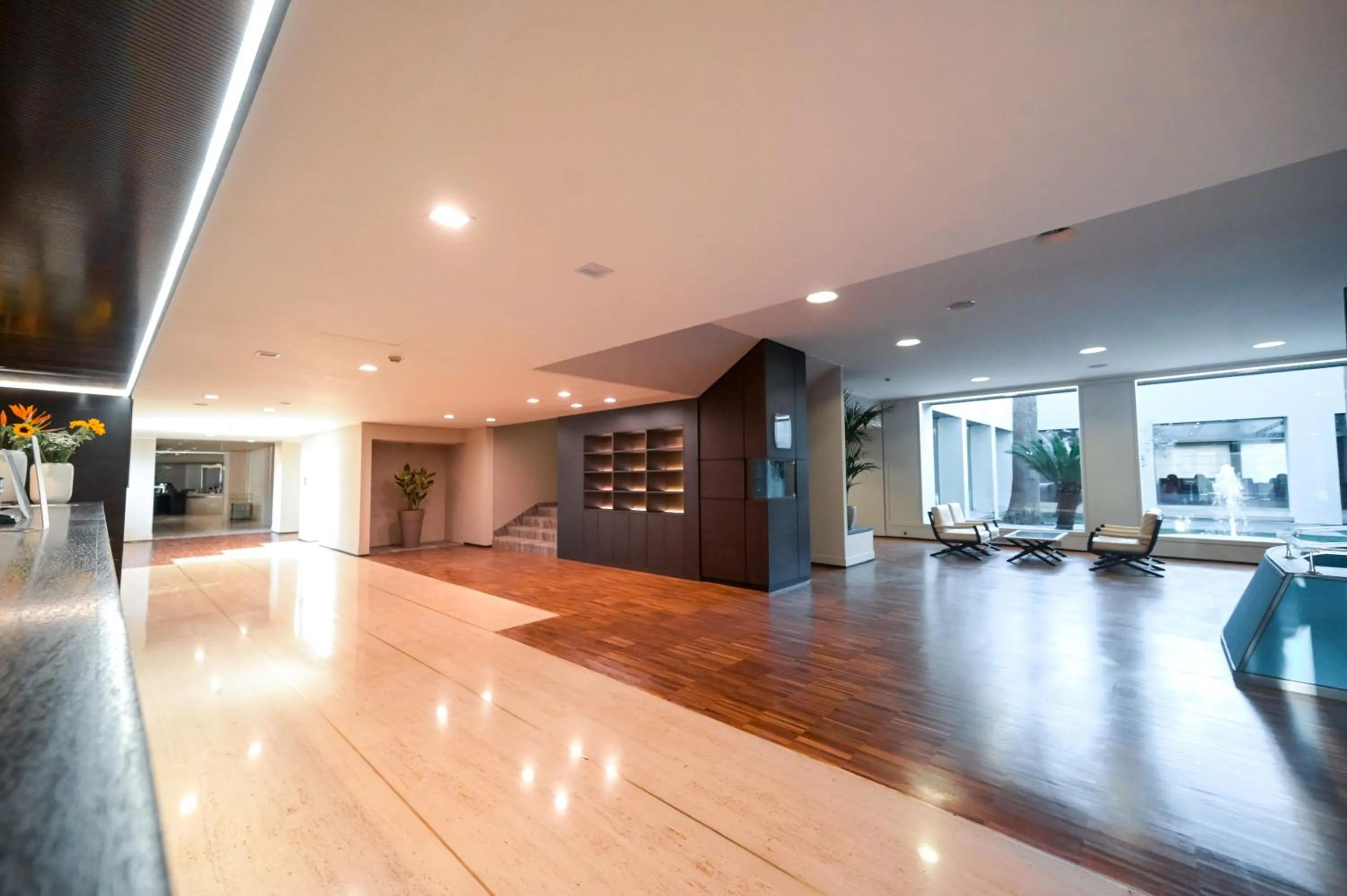 Lobby or reception in Hotel Selene Pomezia