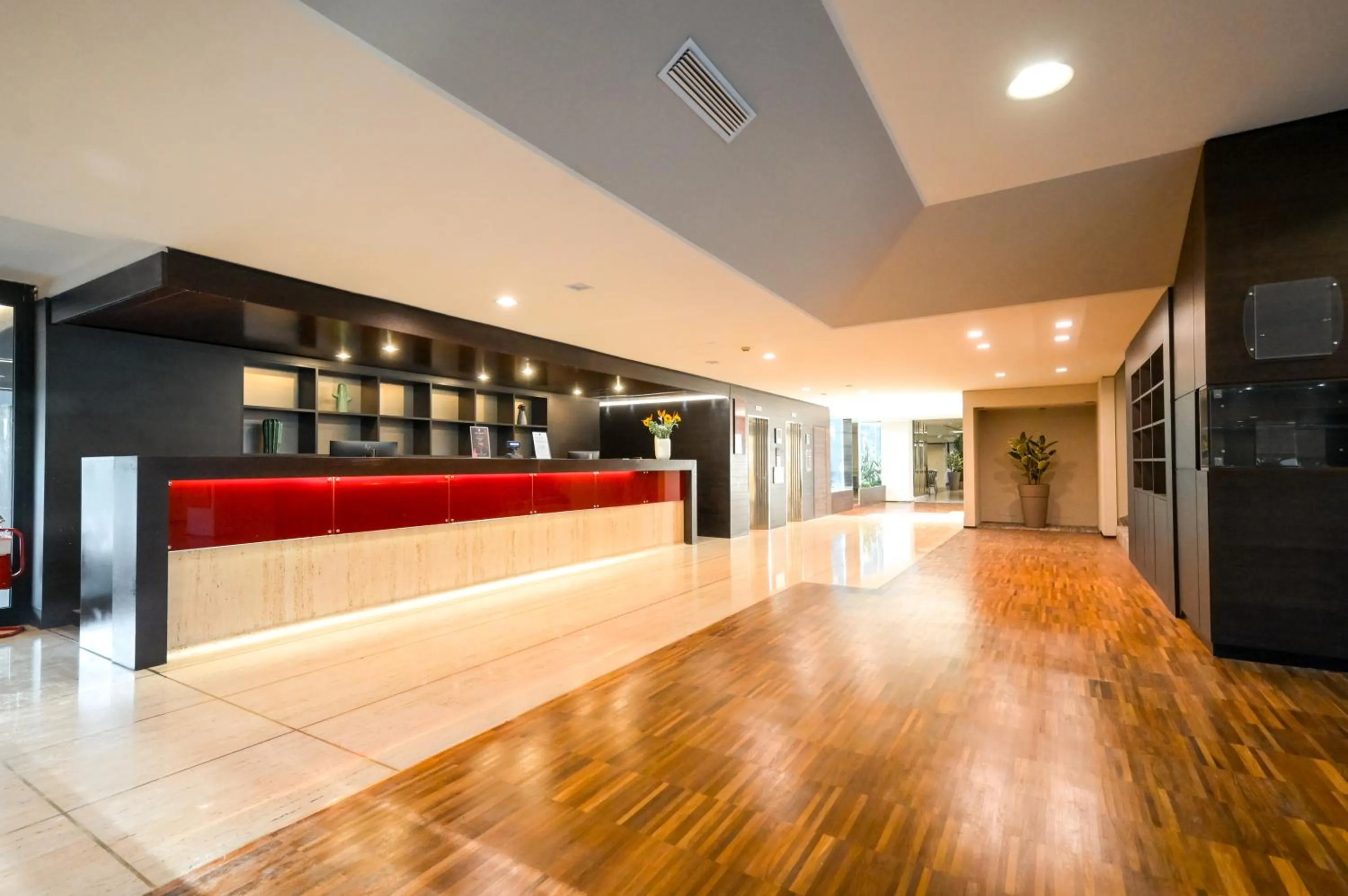 Lobby or reception in Hotel Selene Pomezia