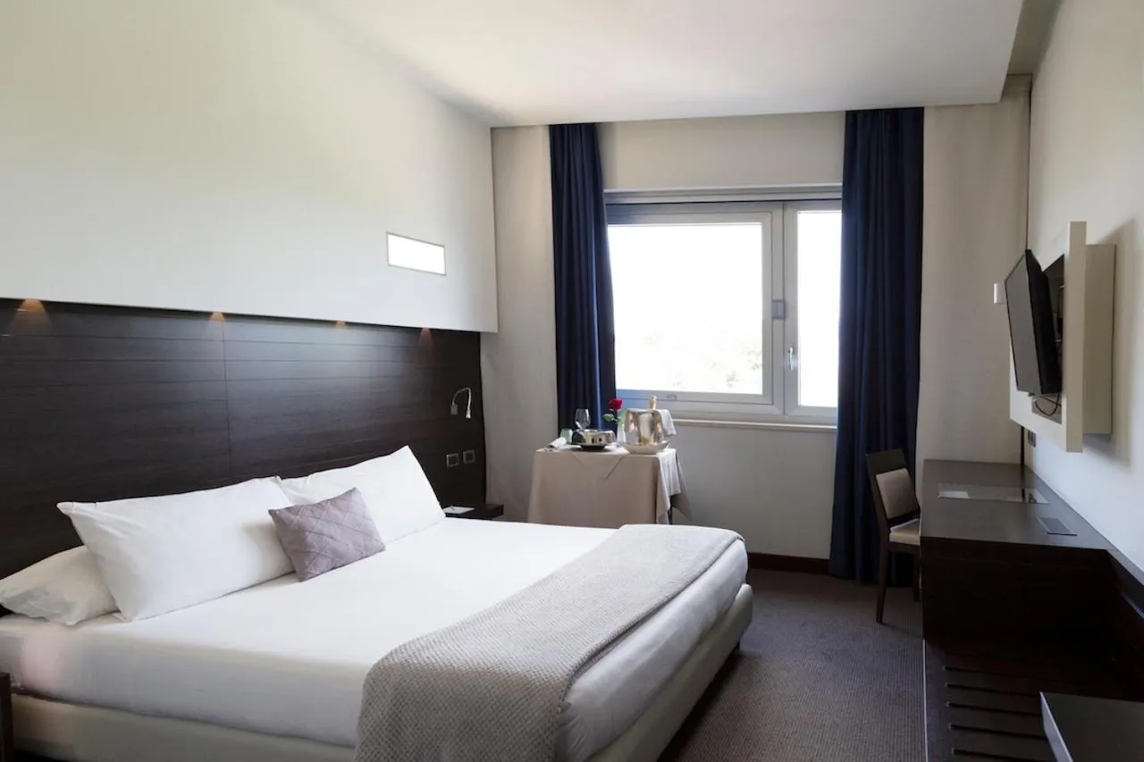 Bed in Hotel Selene Pomezia