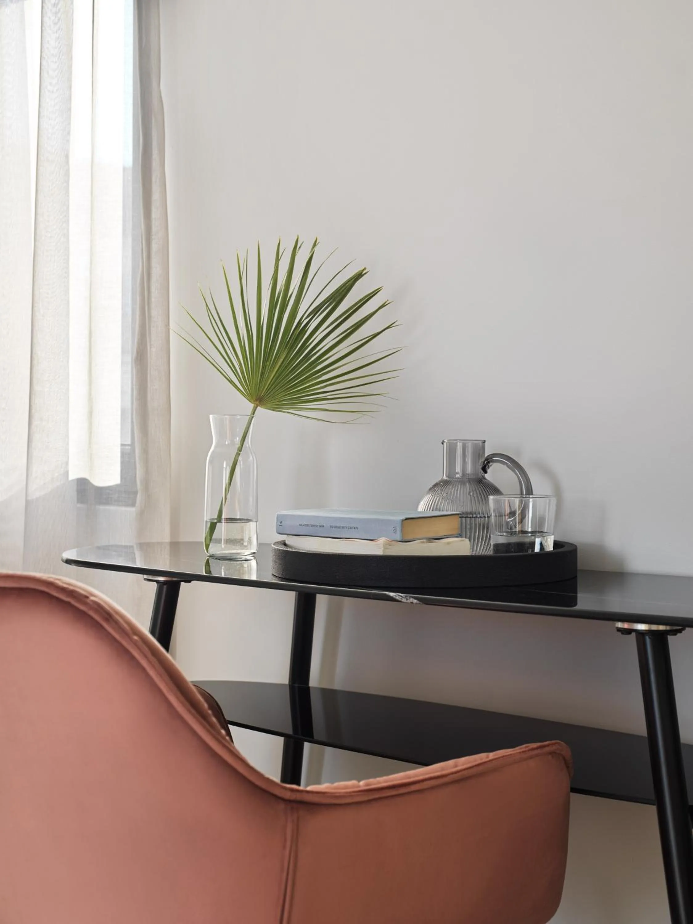 Seating area in Athens City View Urban Suites