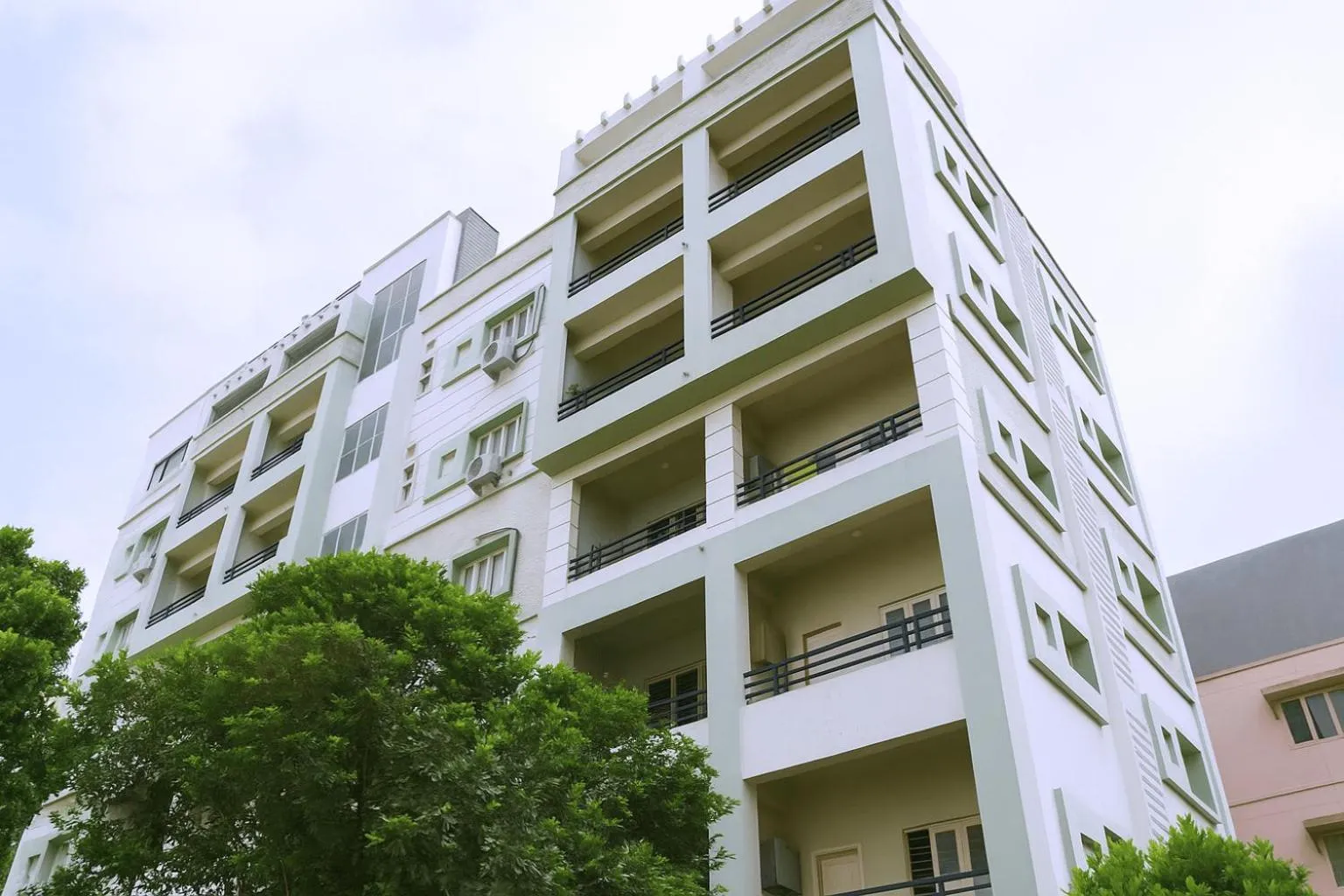Facade/entrance in White Fern Stays Serviced Apartments - Gachibowli
