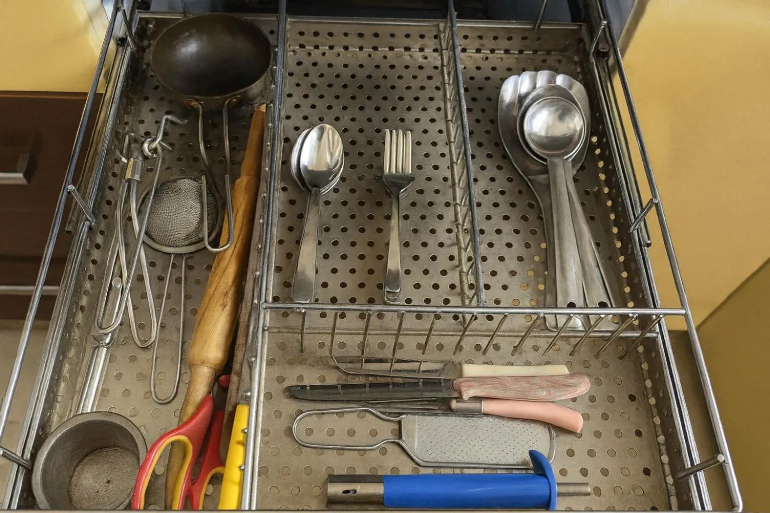 Kitchen or kitchenette in White Fern Stays Serviced Apartments - Gachibowli