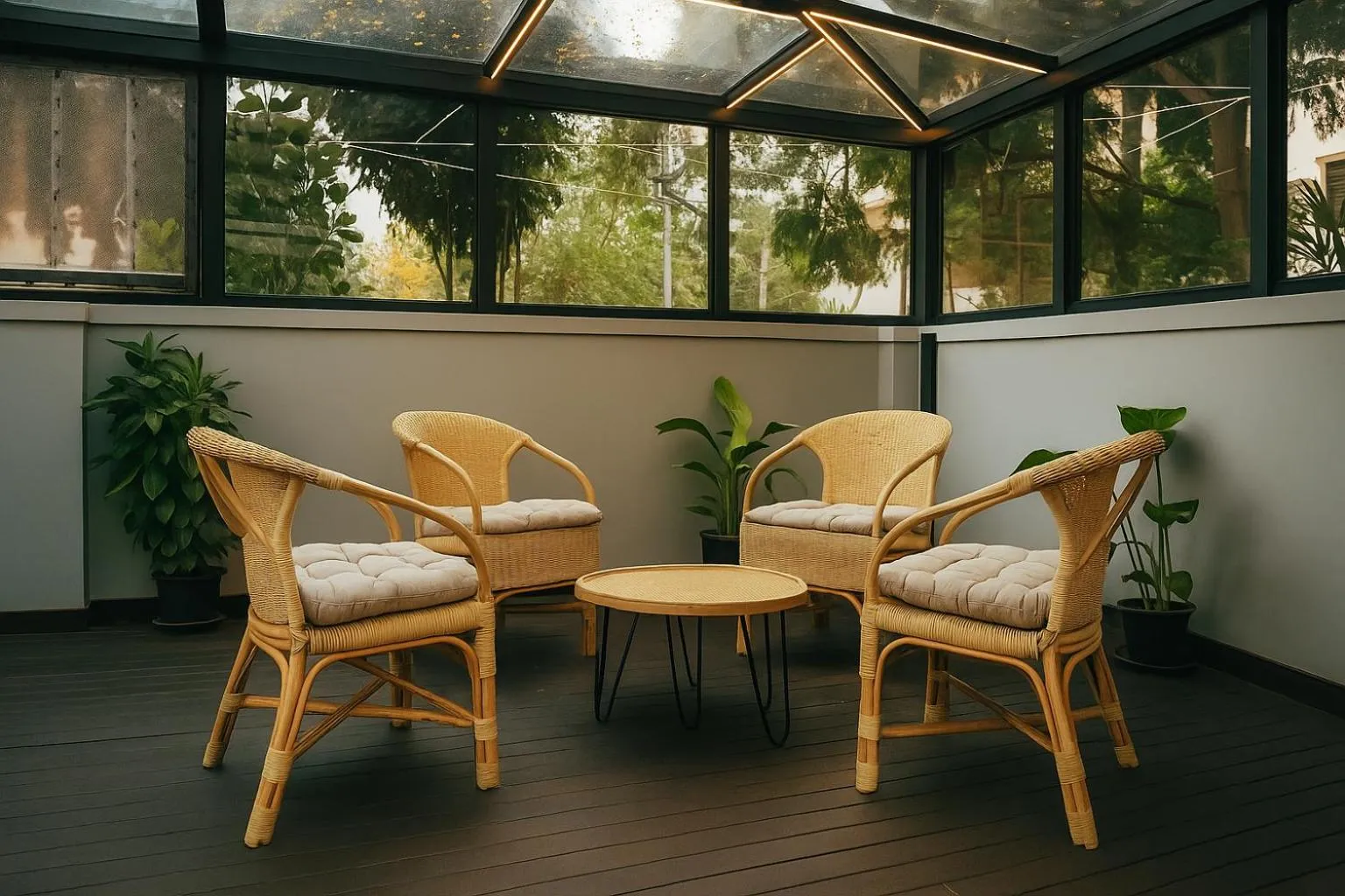 Restaurant/places to eat in White Fern Stays Serviced Apartments - Gachibowli