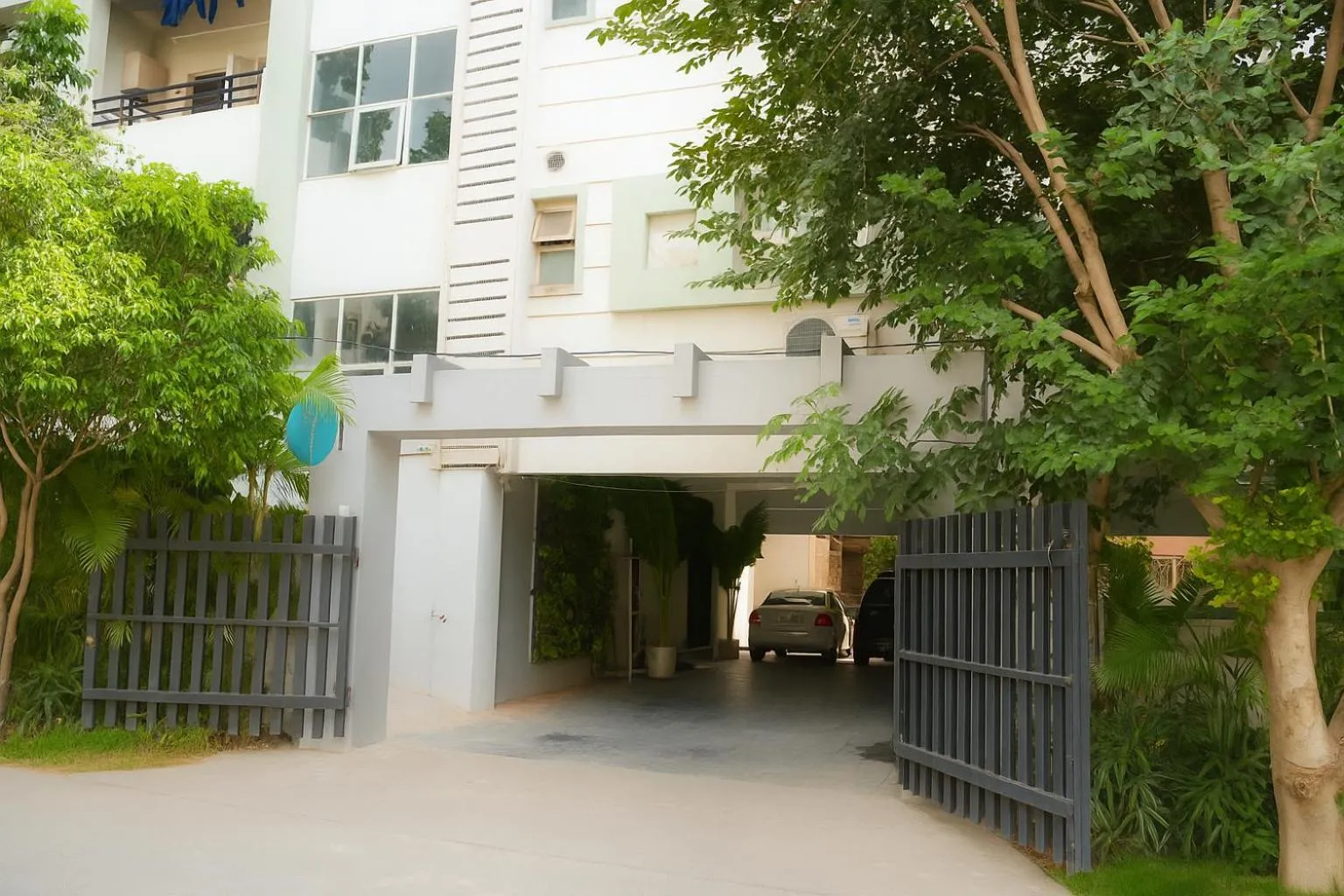 Facade/entrance in White Fern Stays Serviced Apartments - Gachibowli