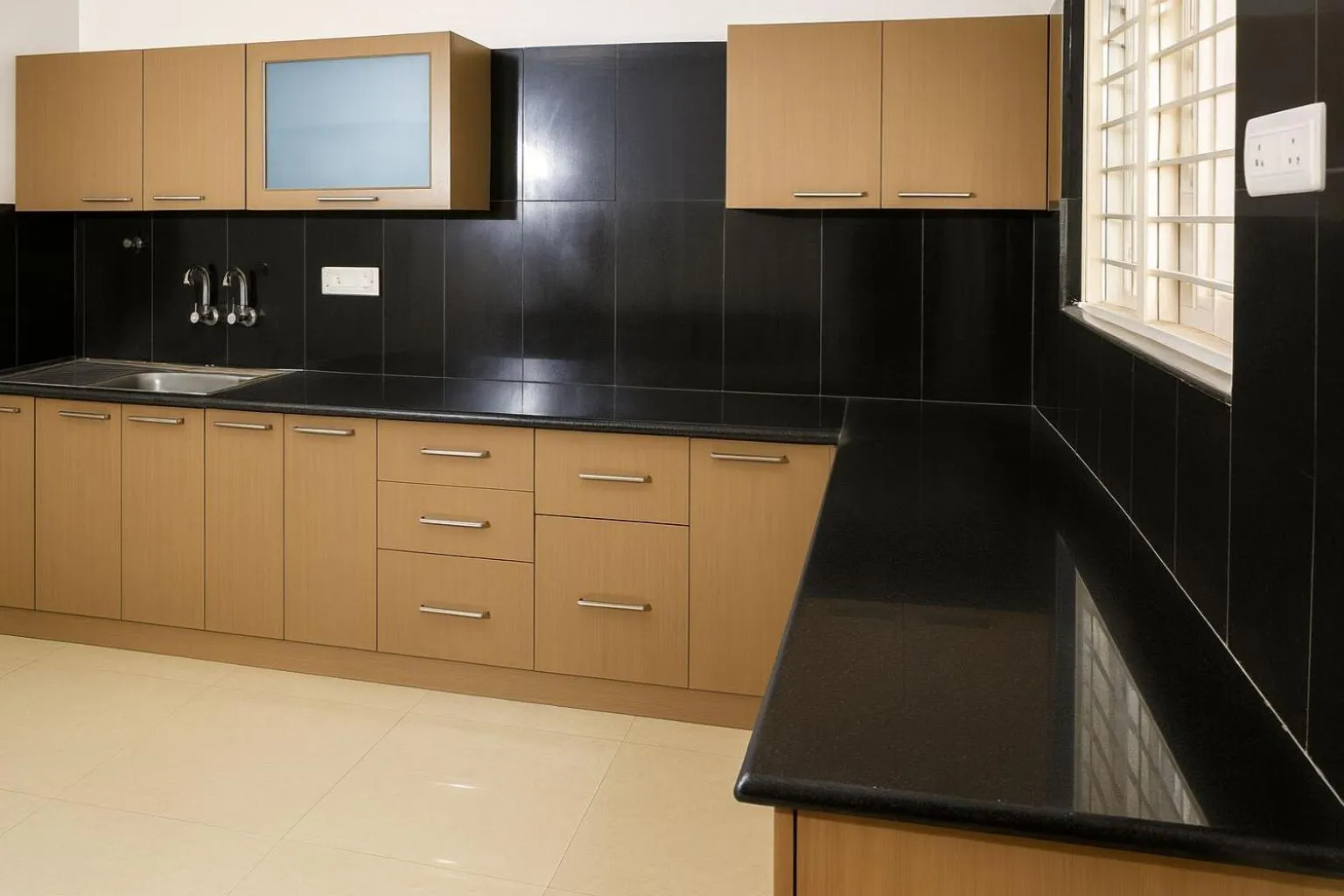 kitchen in White Fern Stays Serviced Apartments - Gachibowli