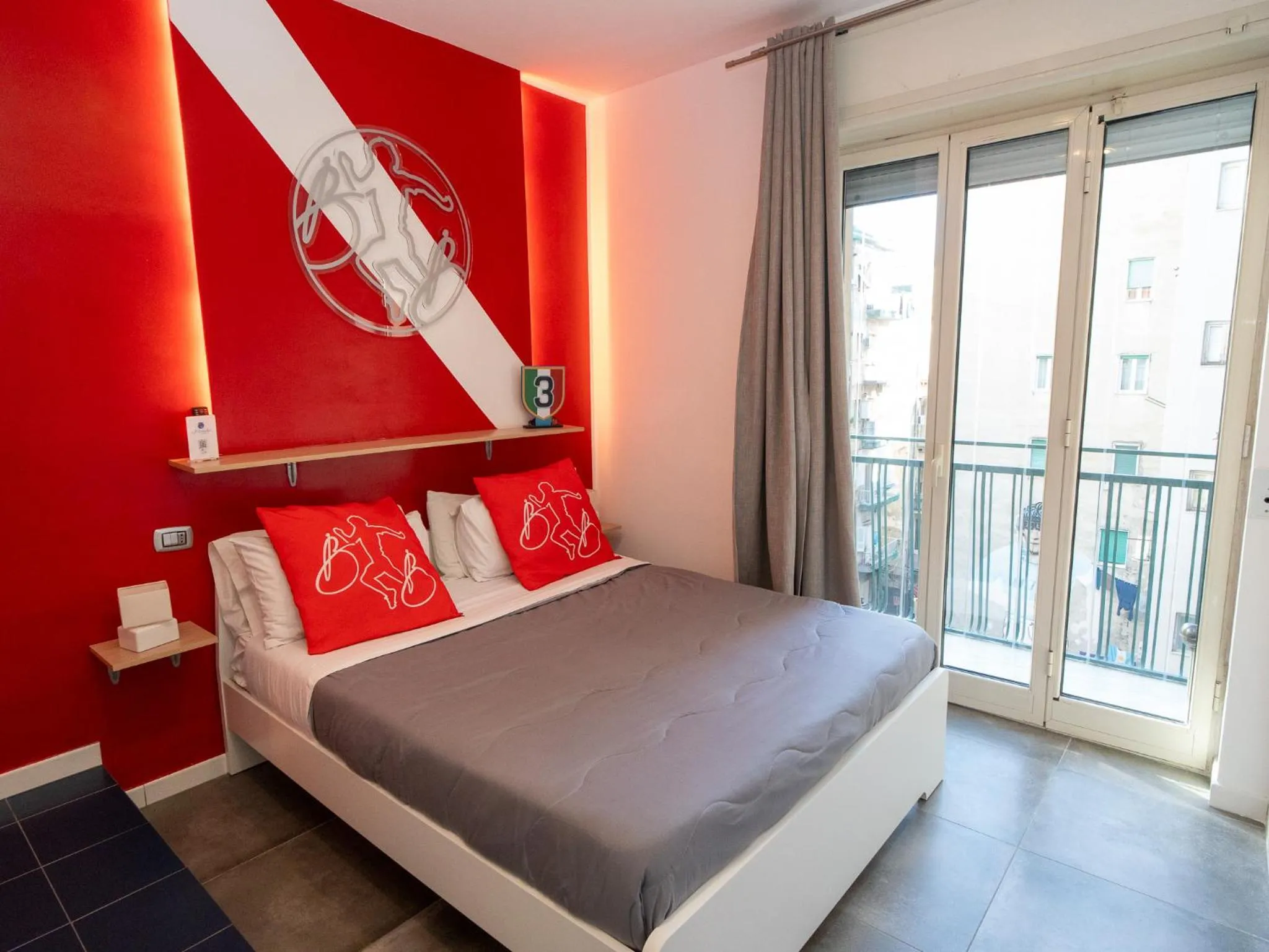 Photo of the whole room, Bed in B&B i Murales