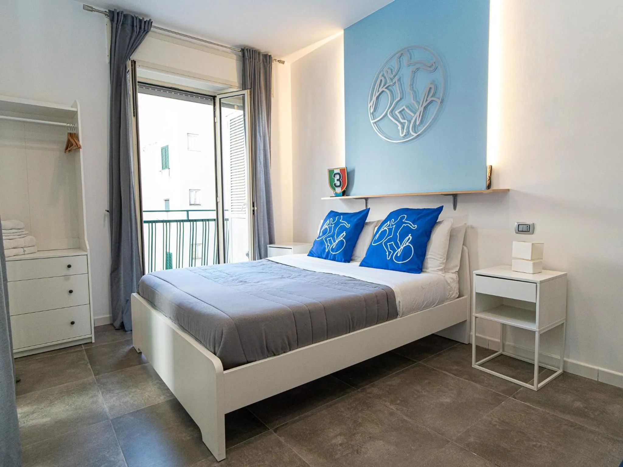 Bed in B&B i Murales