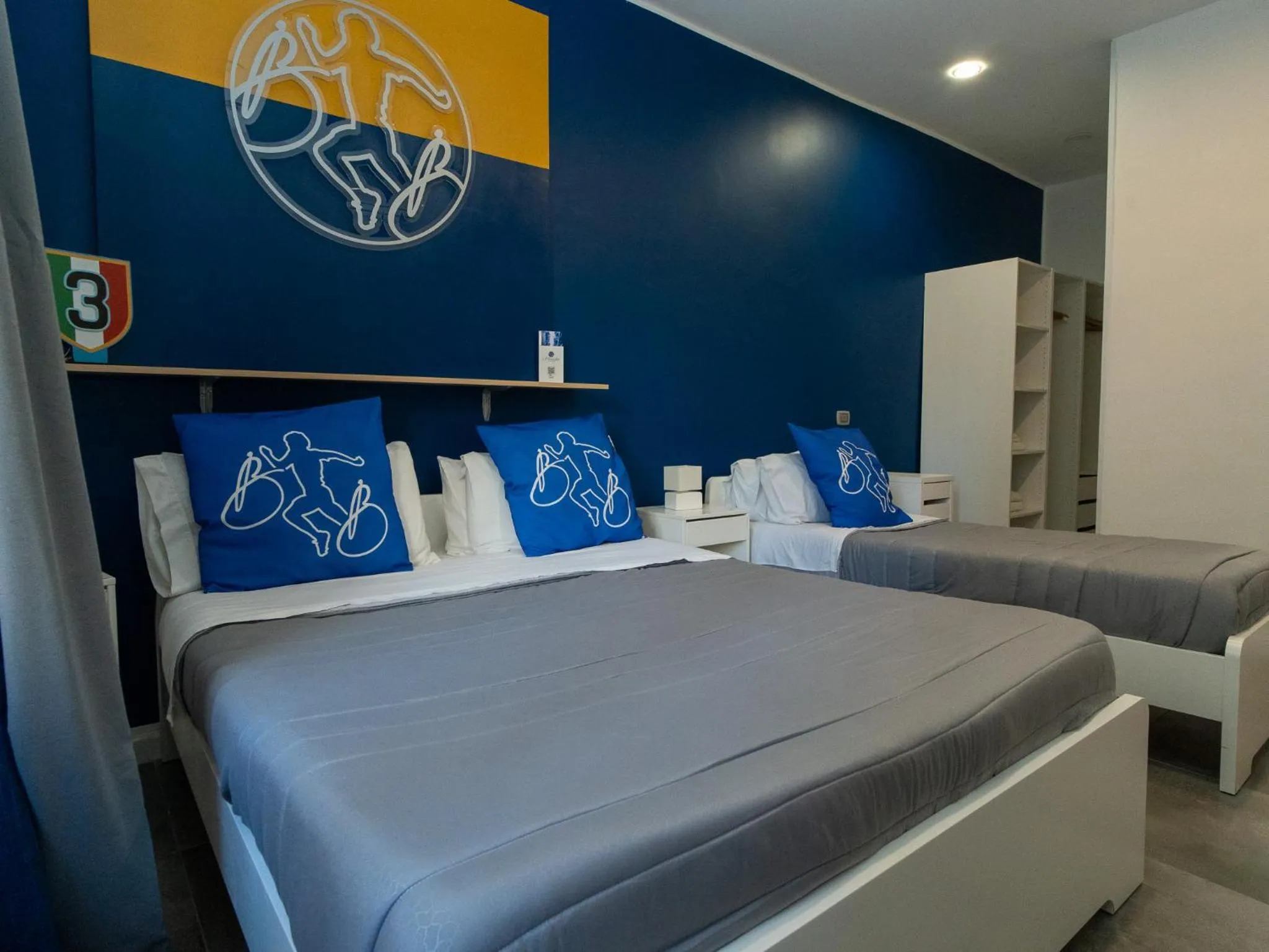 Bed in B&B i Murales