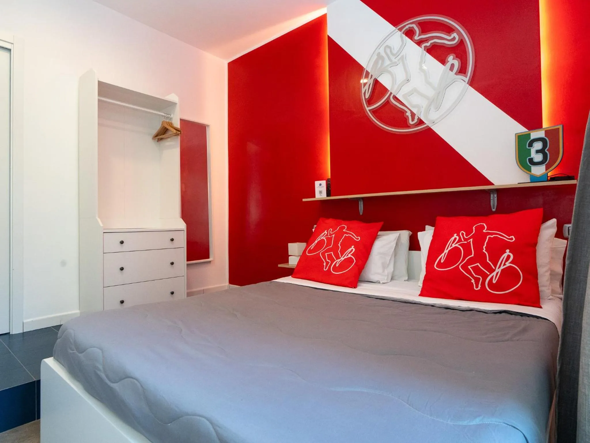 Bed in B&B i Murales