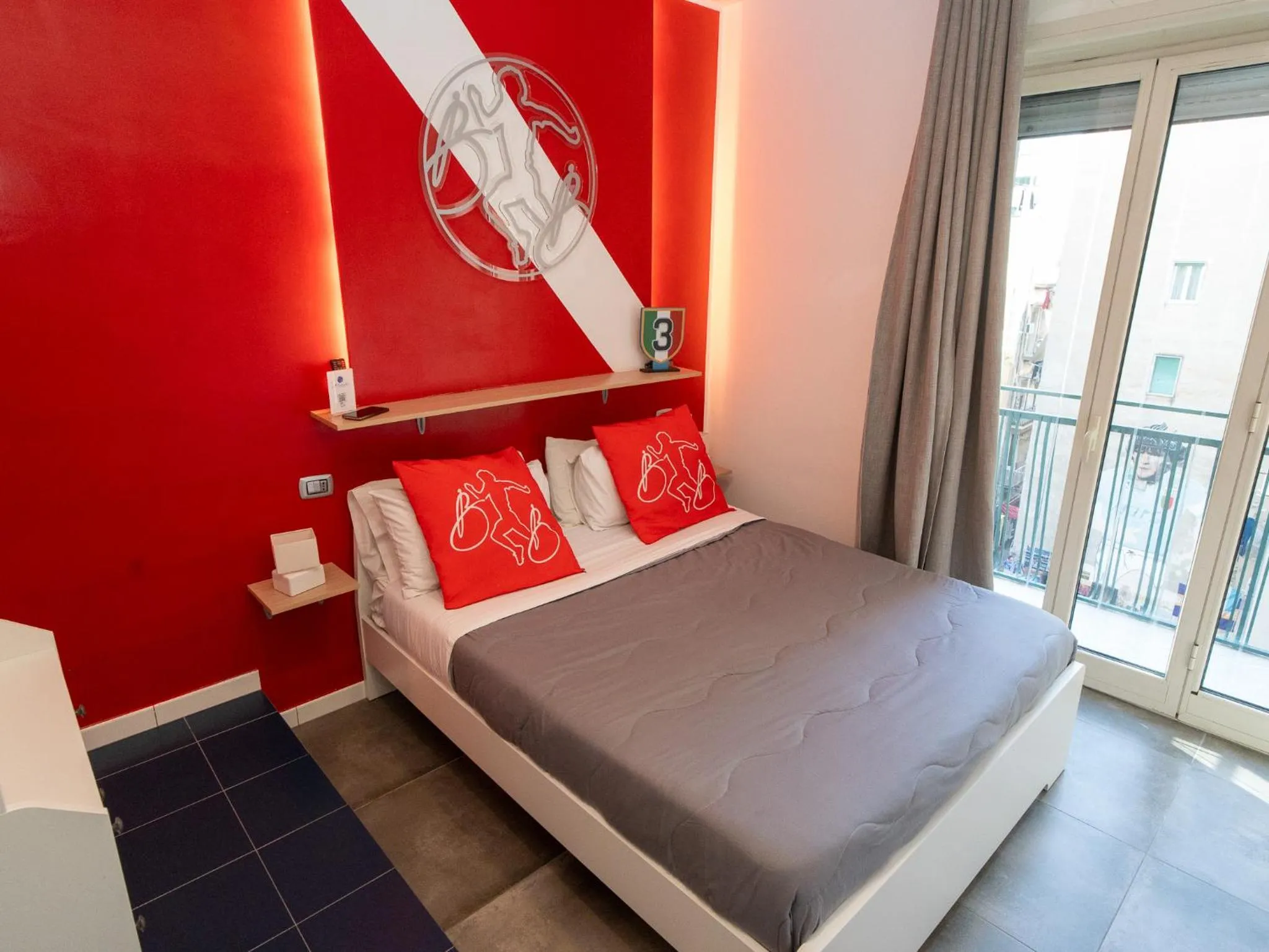 Photo of the whole room, Bed in B&B i Murales