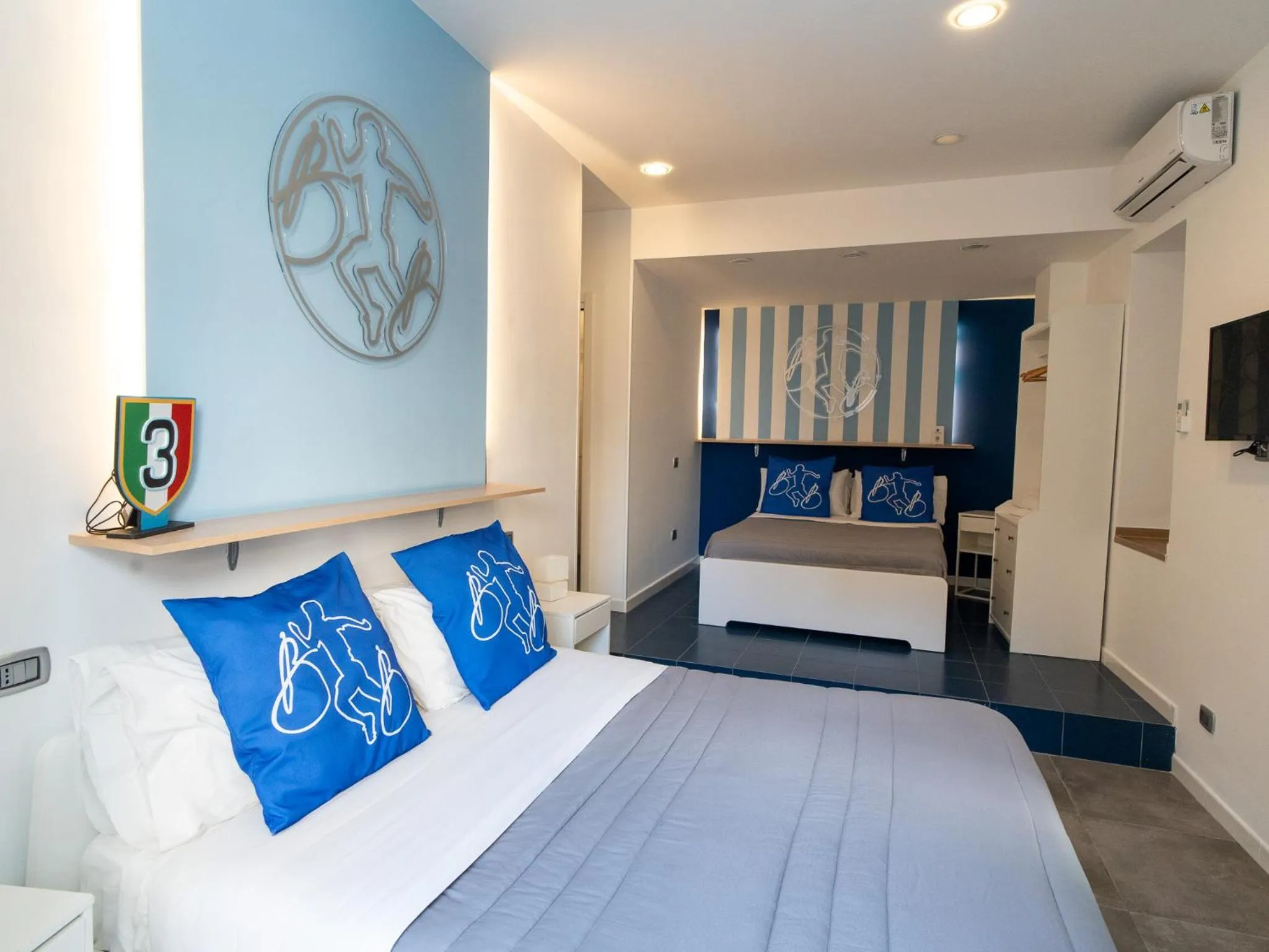 Bed in B&B i Murales