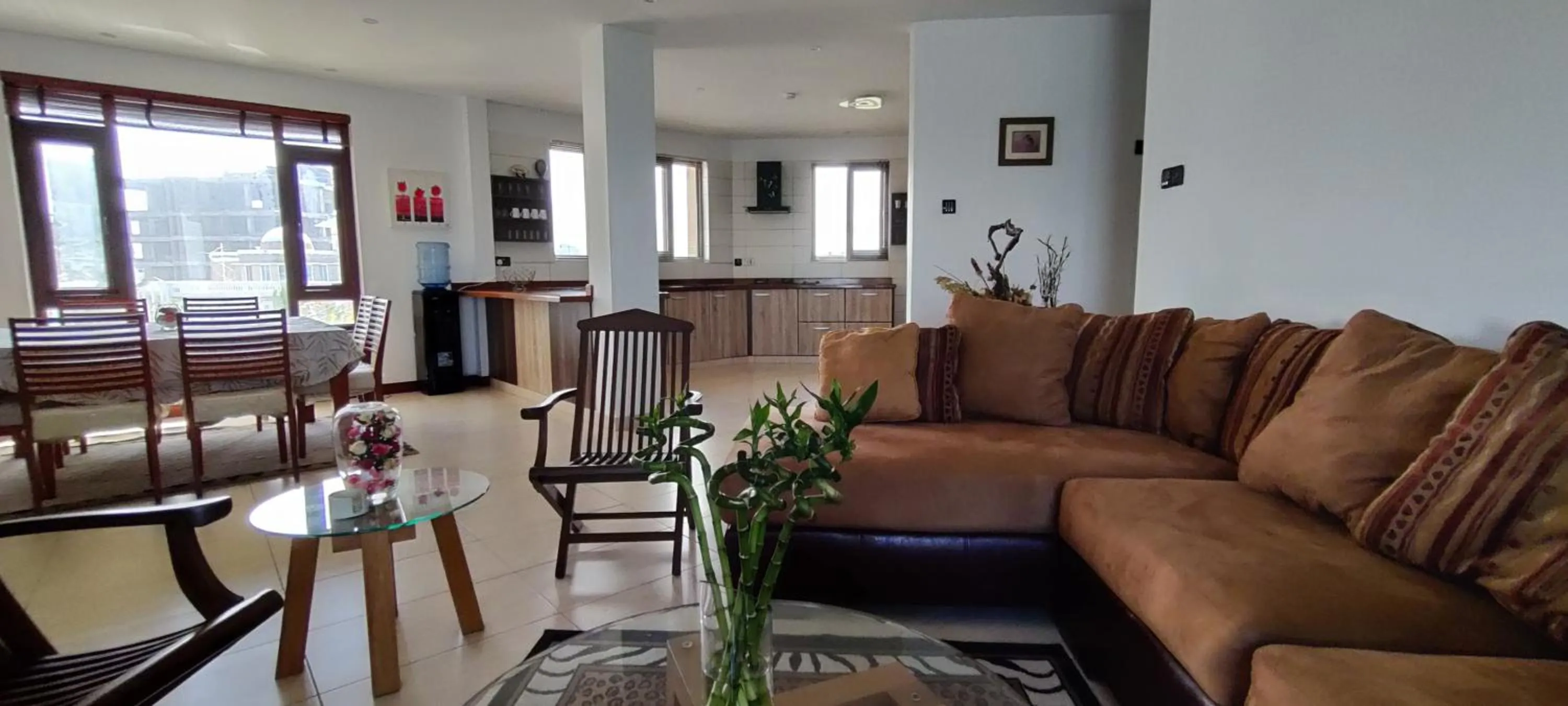 Living room in English Point Residence Beach Apartments Mombasa