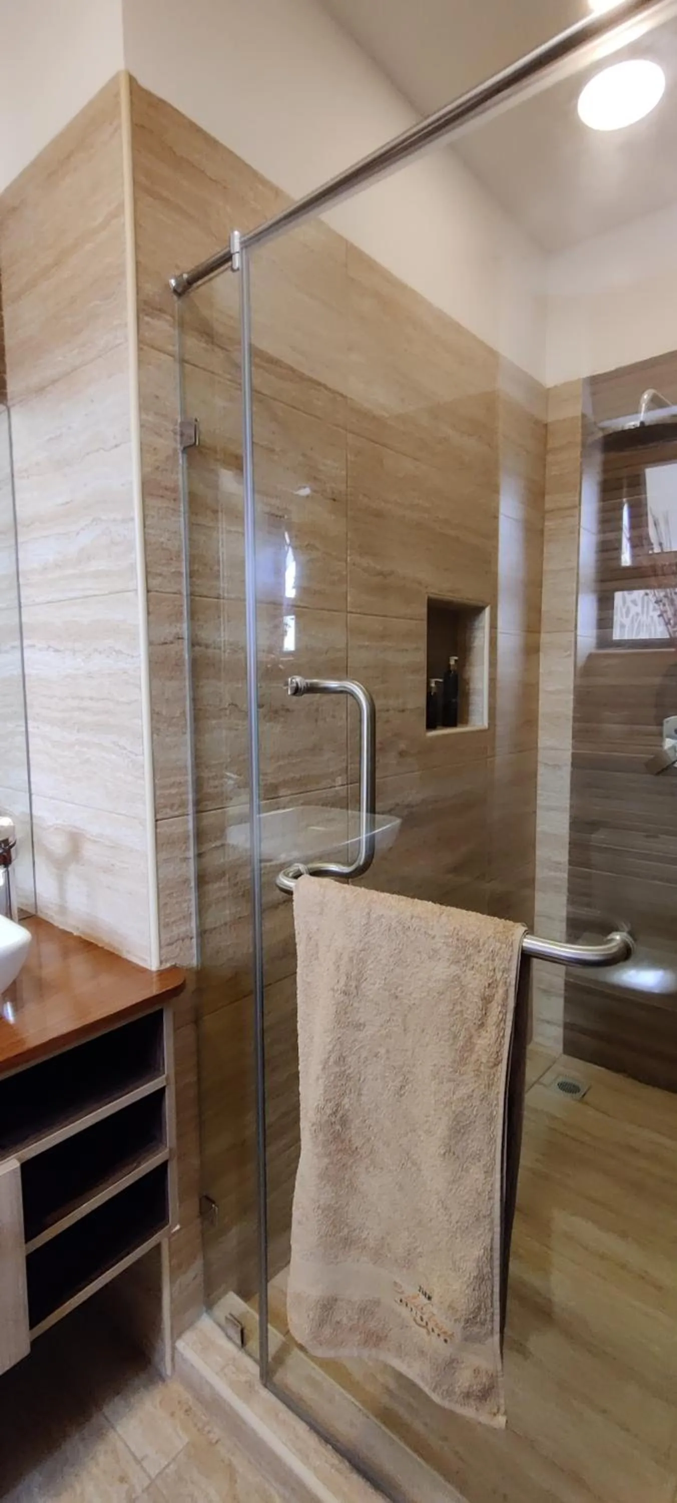 Shower in English Point Residence Beach Apartments Mombasa