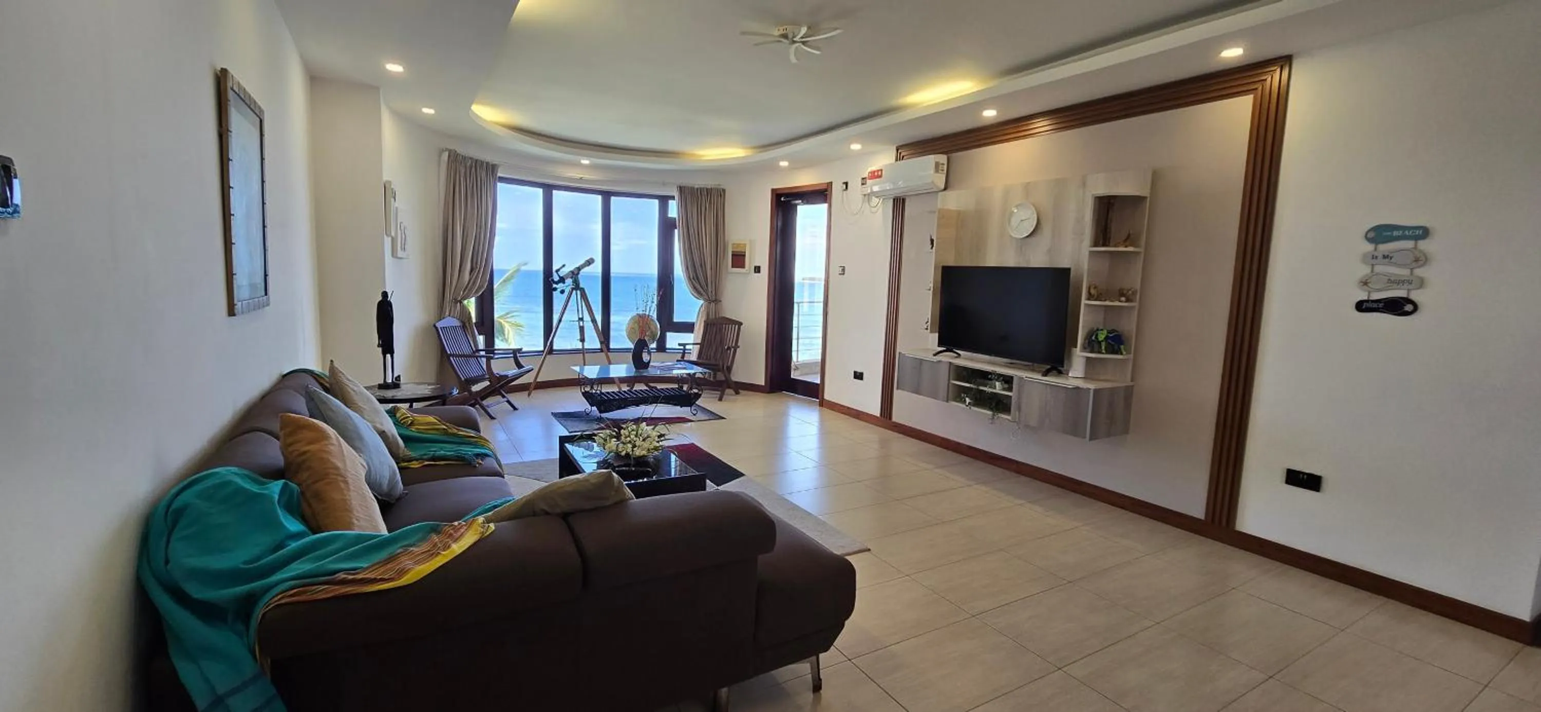 TV and multimedia in English Point Residence Beach Apartments Mombasa