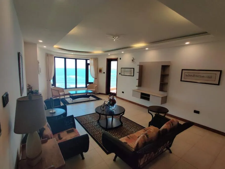 Living room in English Point Residence Beach Apartments Mombasa