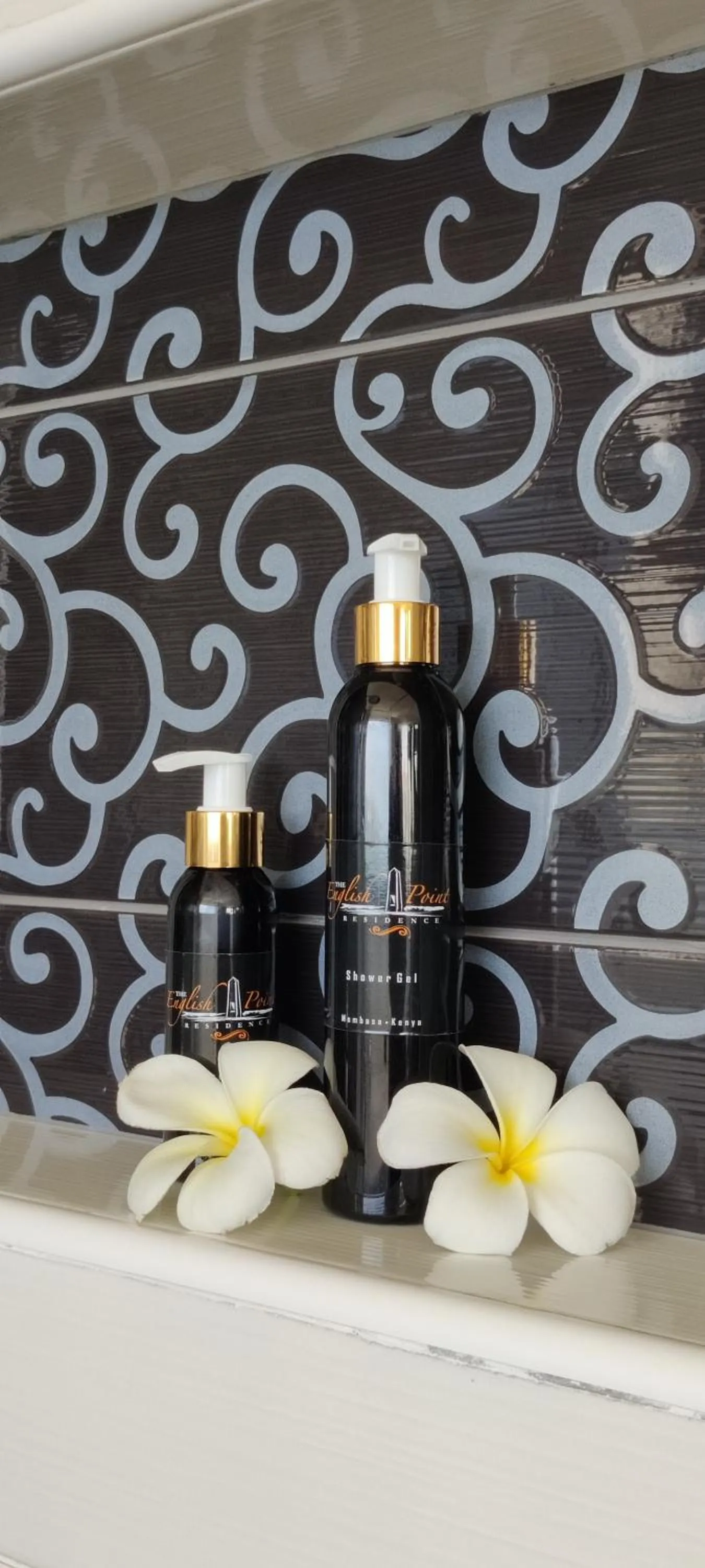 Shower in English Point Residence Beach Apartments Mombasa