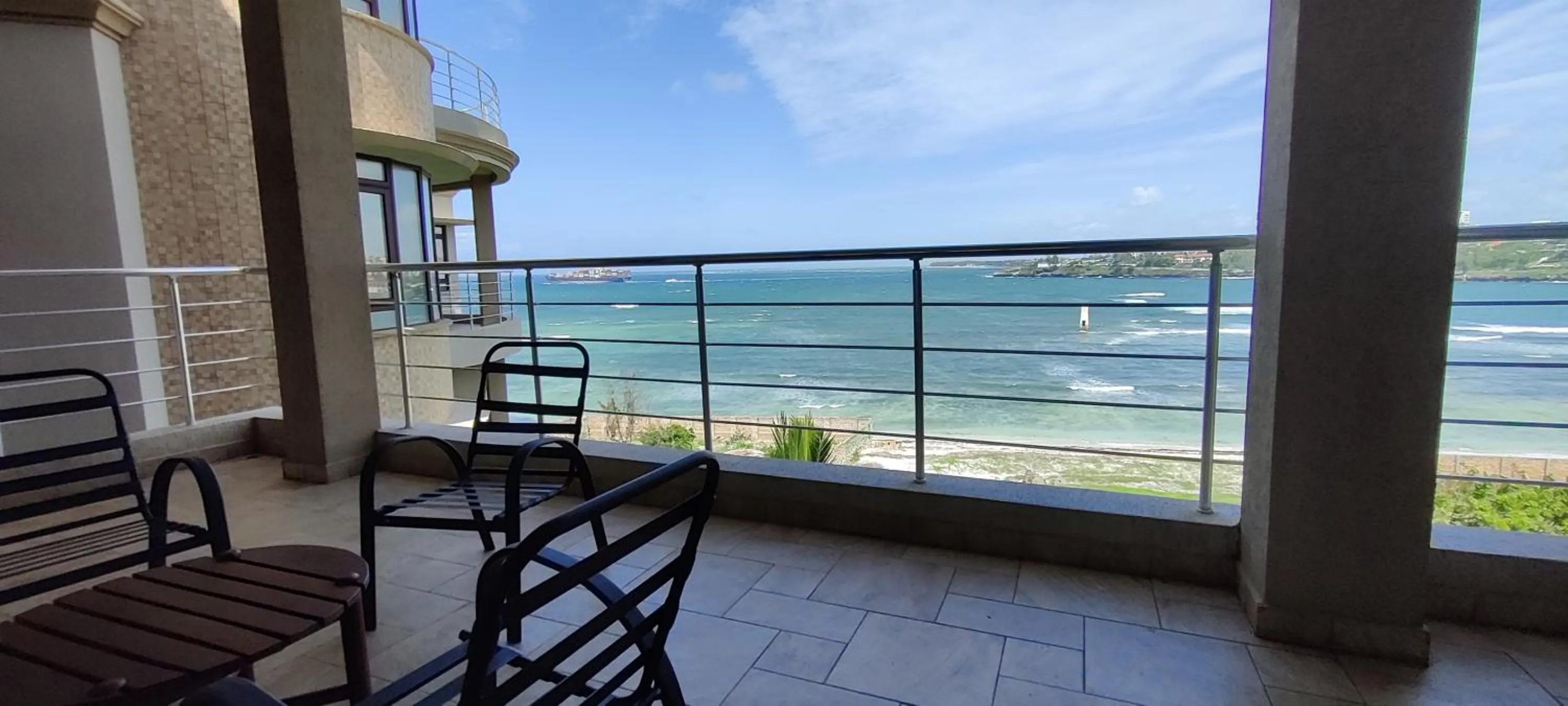 Balcony/Terrace in English Point Residence Beach Apartments Mombasa