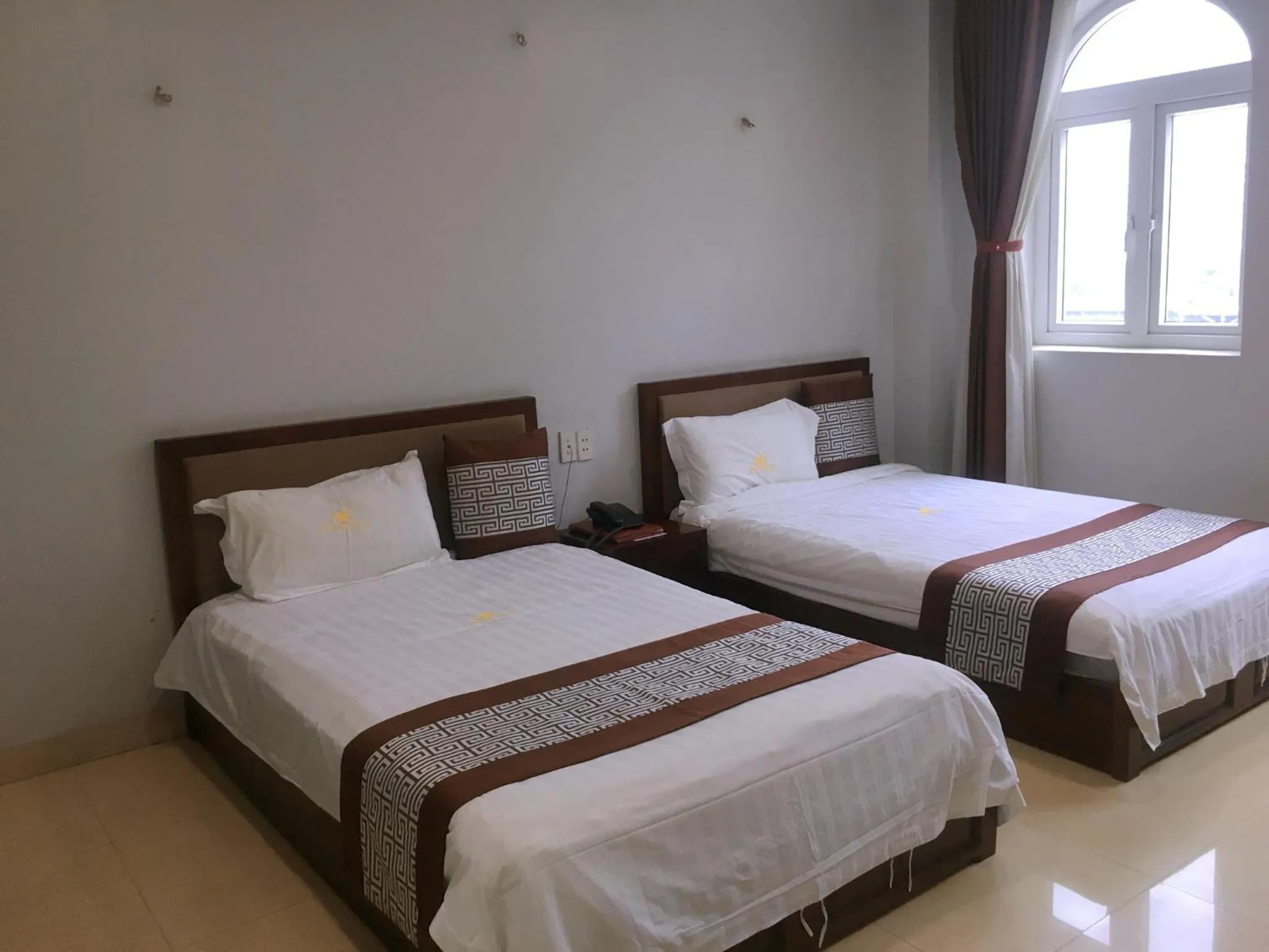 Bed in SONG HONG VIEW HOTEL