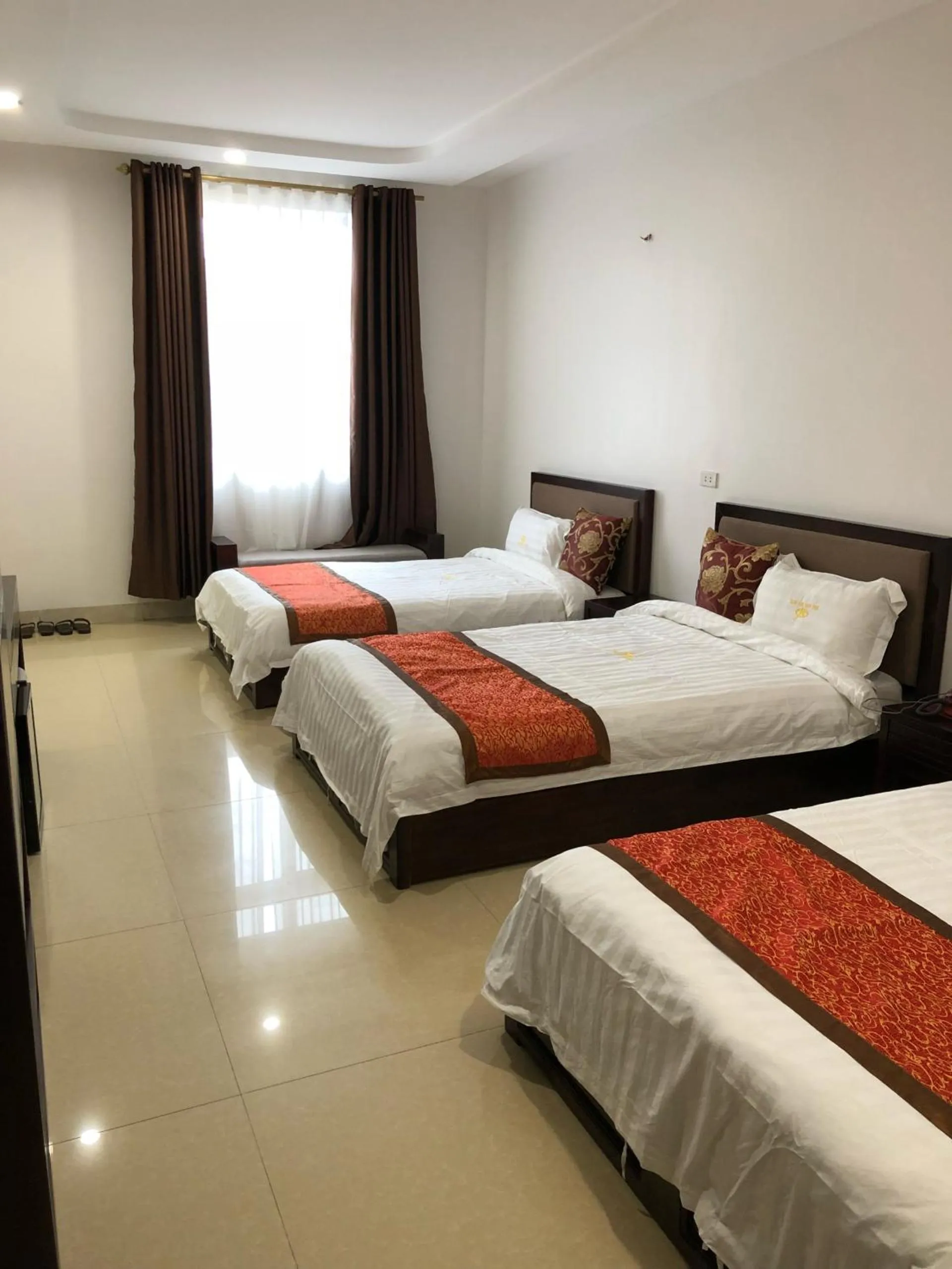 Bed in SONG HONG VIEW HOTEL