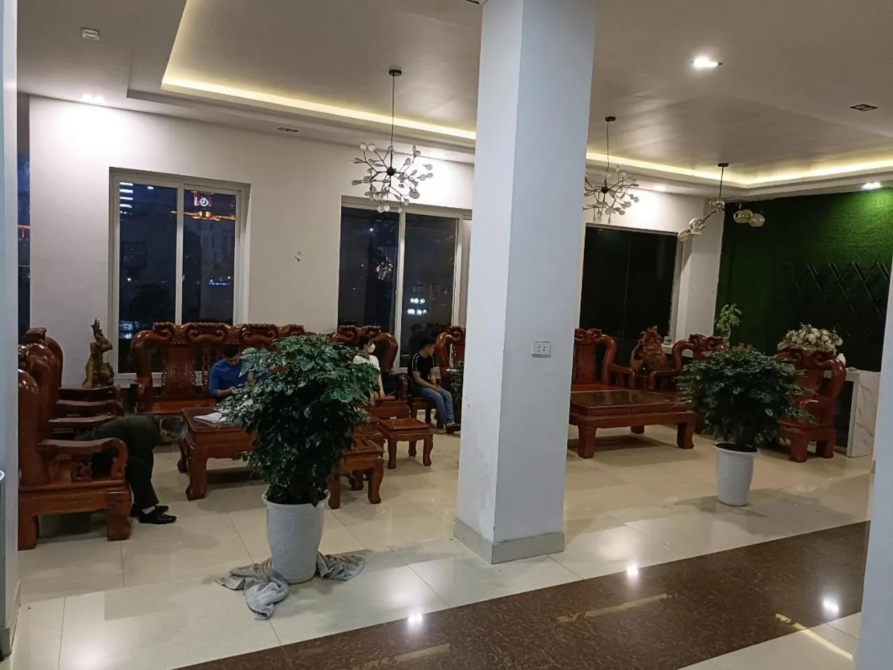 Lobby or reception in SONG HONG VIEW HOTEL