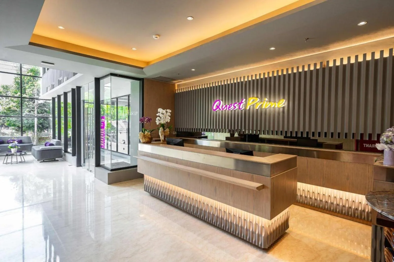 Lobby or reception in Quest Prime Pemuda - Semarang