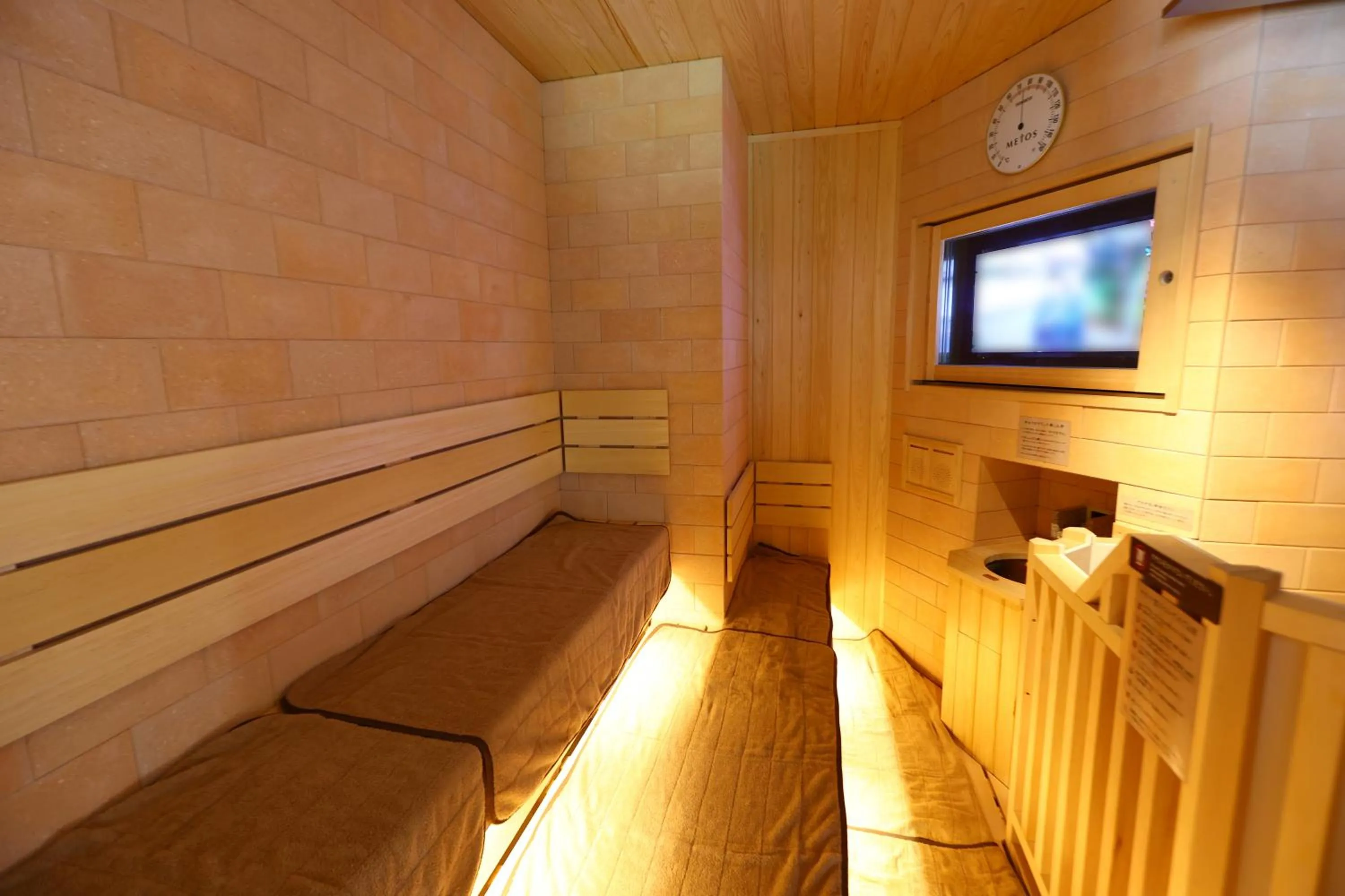 Sauna in Onyado Nono Matsumoto Natural Hot Spring