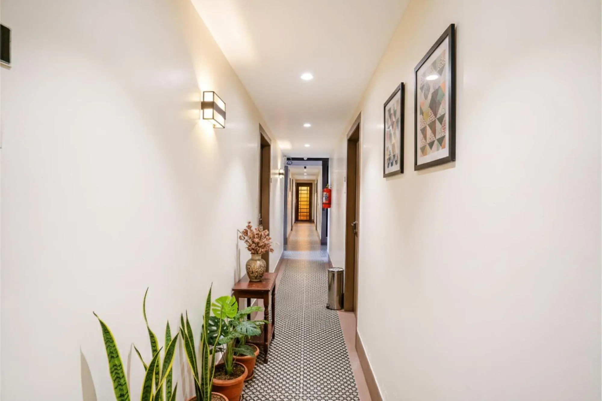 Lobby or reception in FabHotel Gargi Deluxe