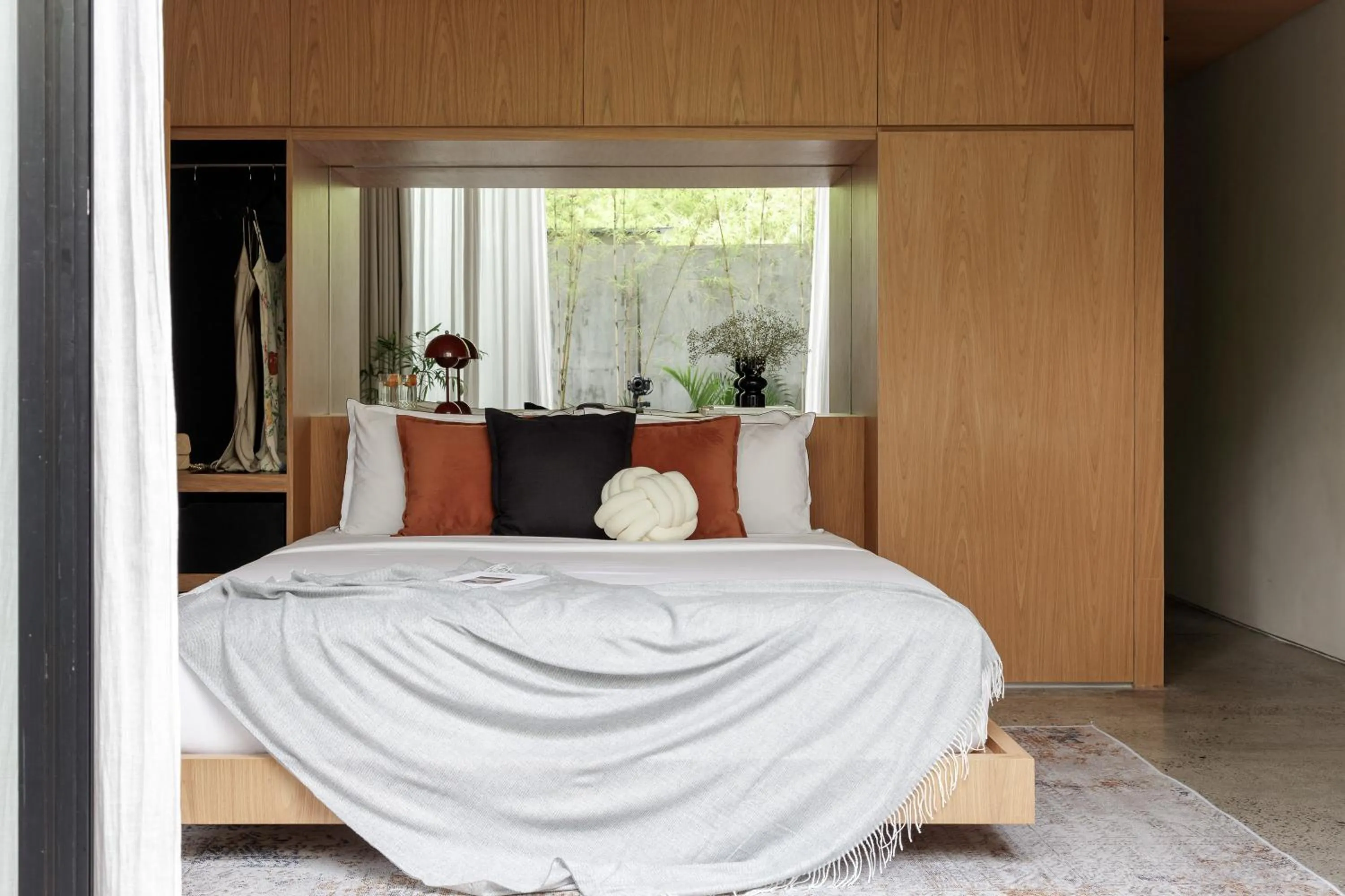 Property building, Bed in OXO Townhouses Berawa Canggu