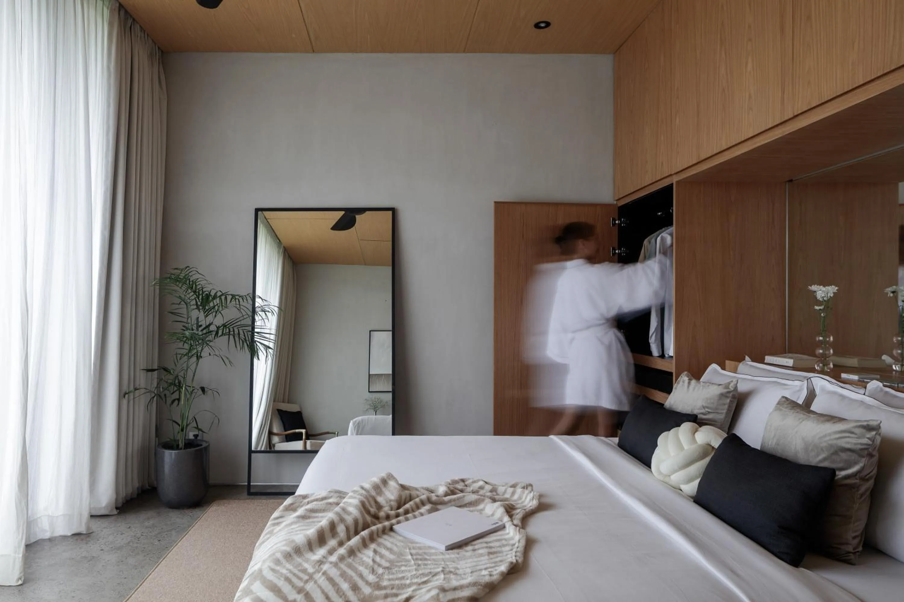 Property building, Bed in OXO Townhouses Berawa Canggu