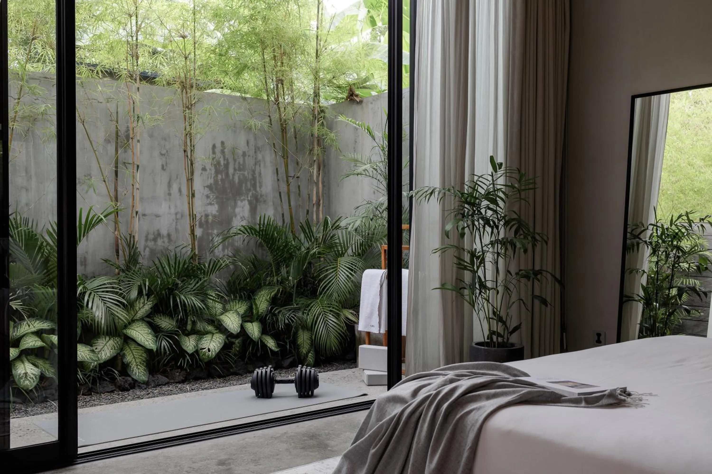 Property building, Bed in OXO Townhouses Berawa Canggu