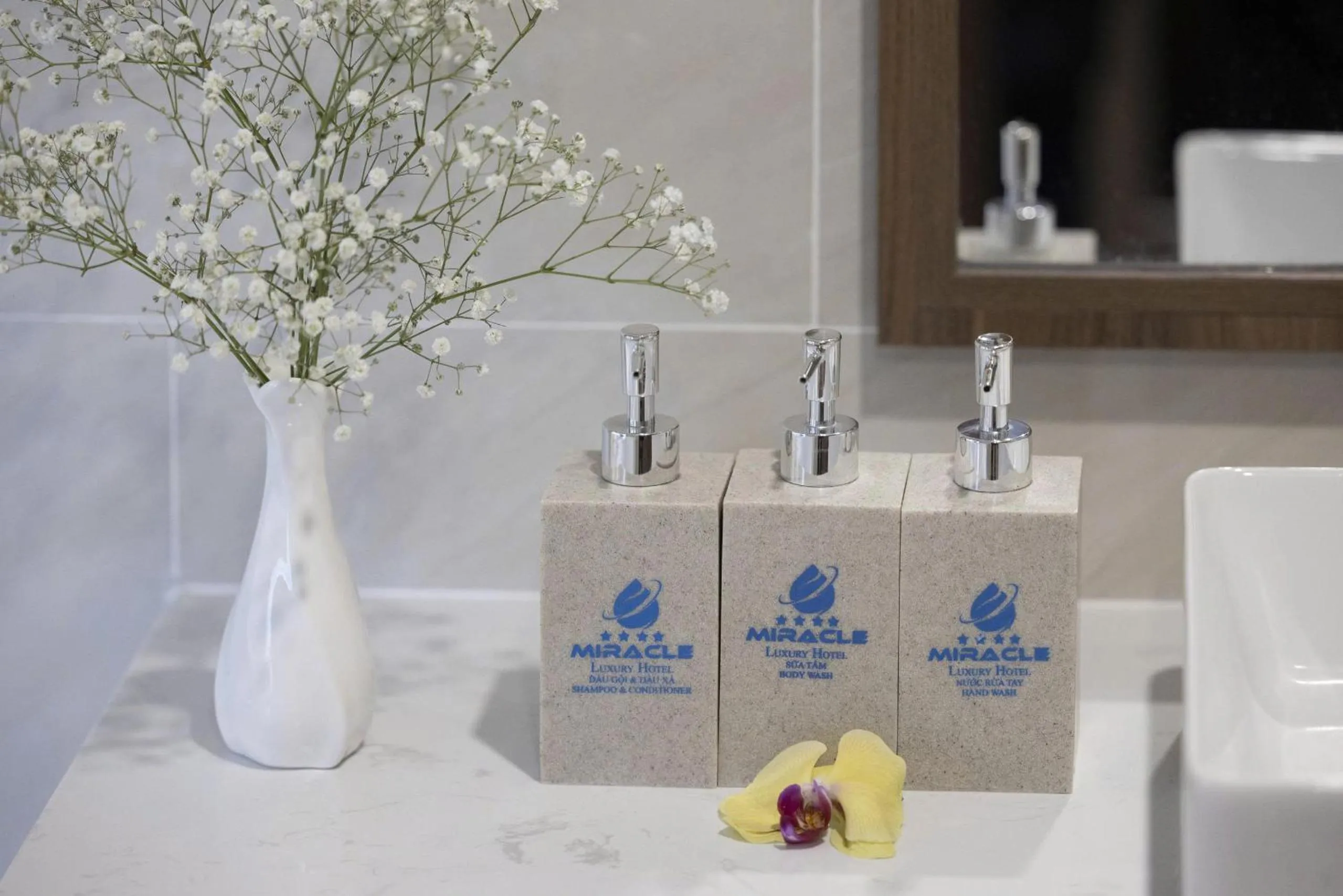 Shower in Miracle Luxury Nha Trang