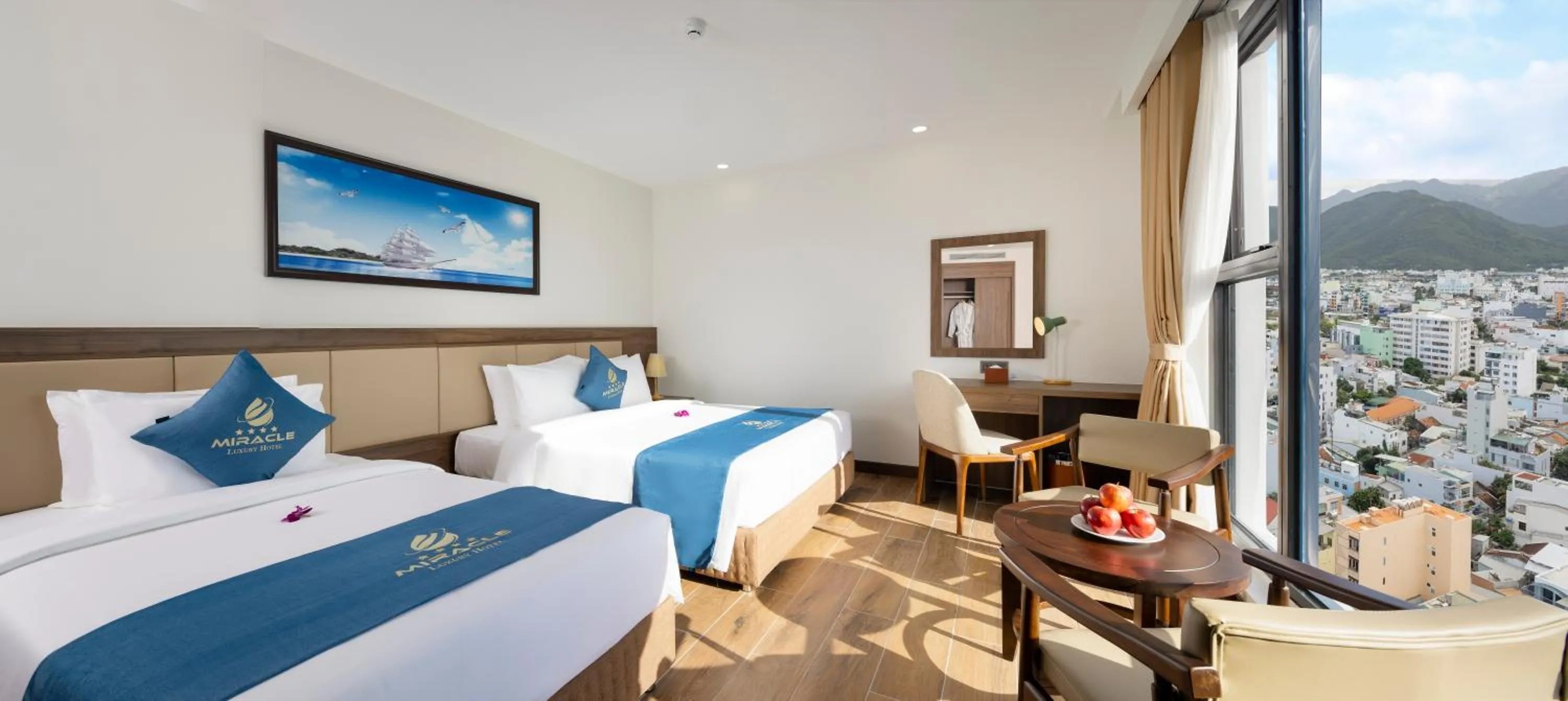 Bed in Miracle Luxury Nha Trang