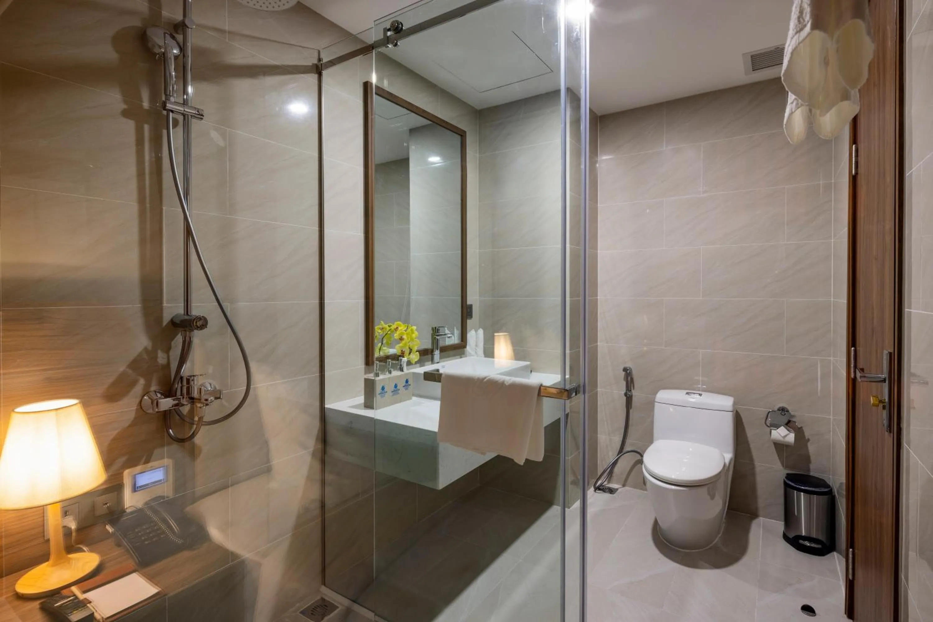Shower in Miracle Luxury Nha Trang