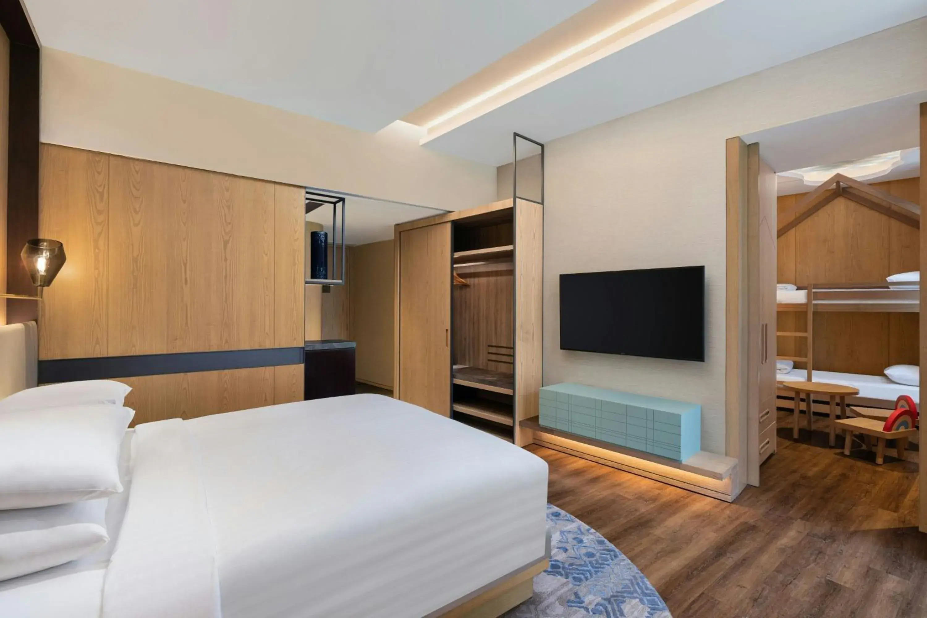 Family Studio Suite with Mountain View in Courtyard by Marriott Aravali Resort Family Studio Suite with Mountain View in Courtyard by Marriott Aravali Resort