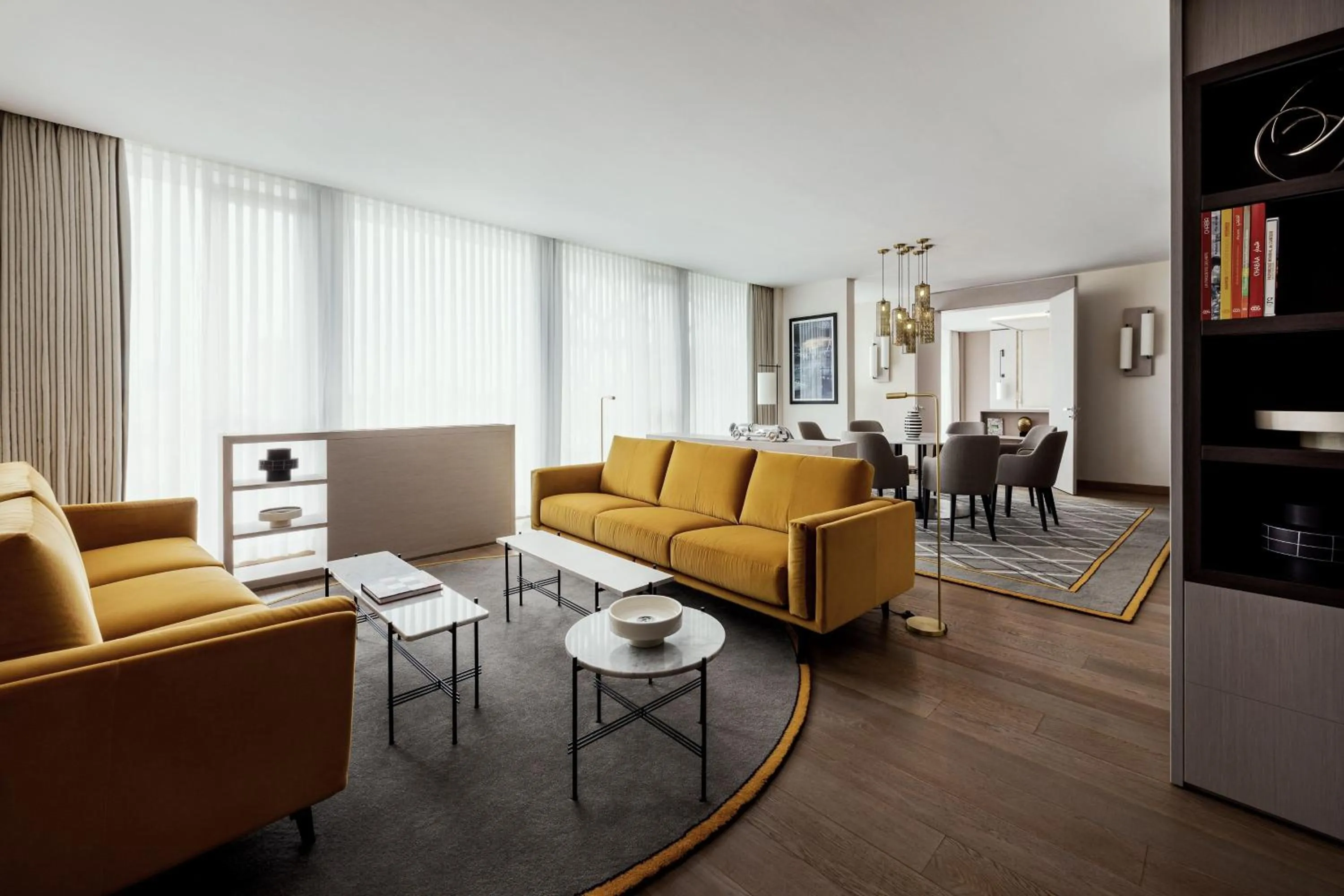 Living room in Rabat Marriott Hotel