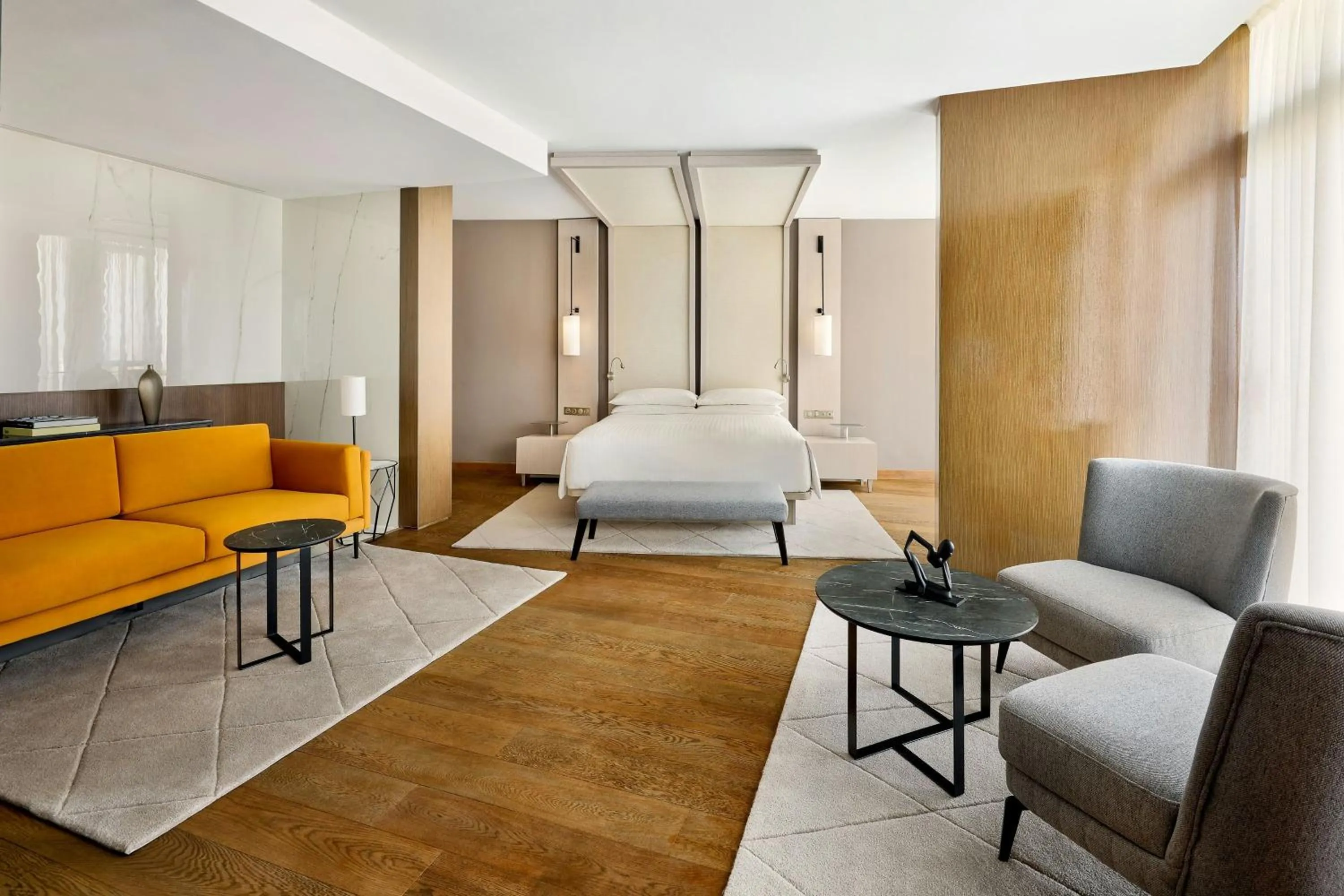 Photo of the whole room, Bed in Rabat Marriott Hotel