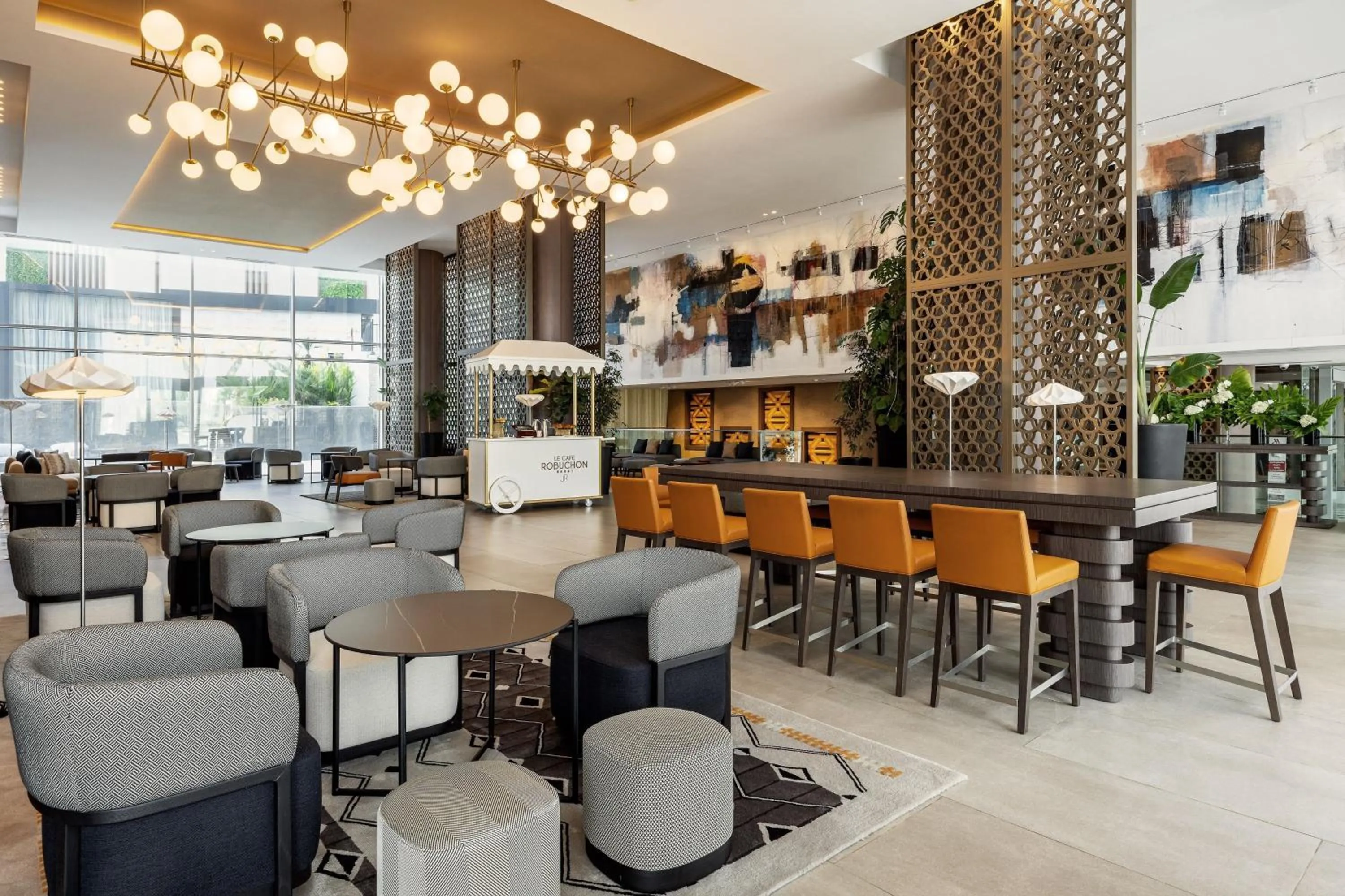 Restaurant/places to eat in Rabat Marriott Hotel