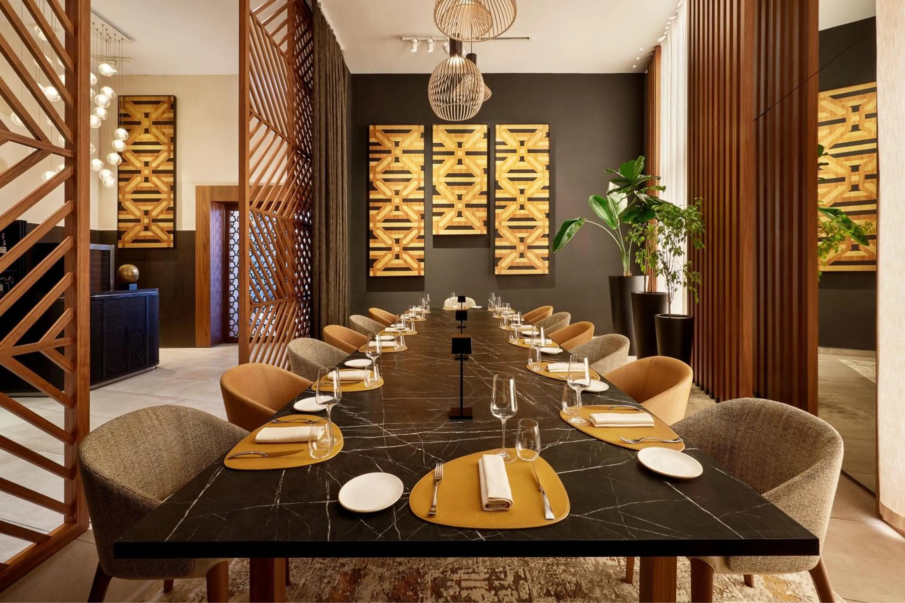 Restaurant/places to eat in Rabat Marriott Hotel