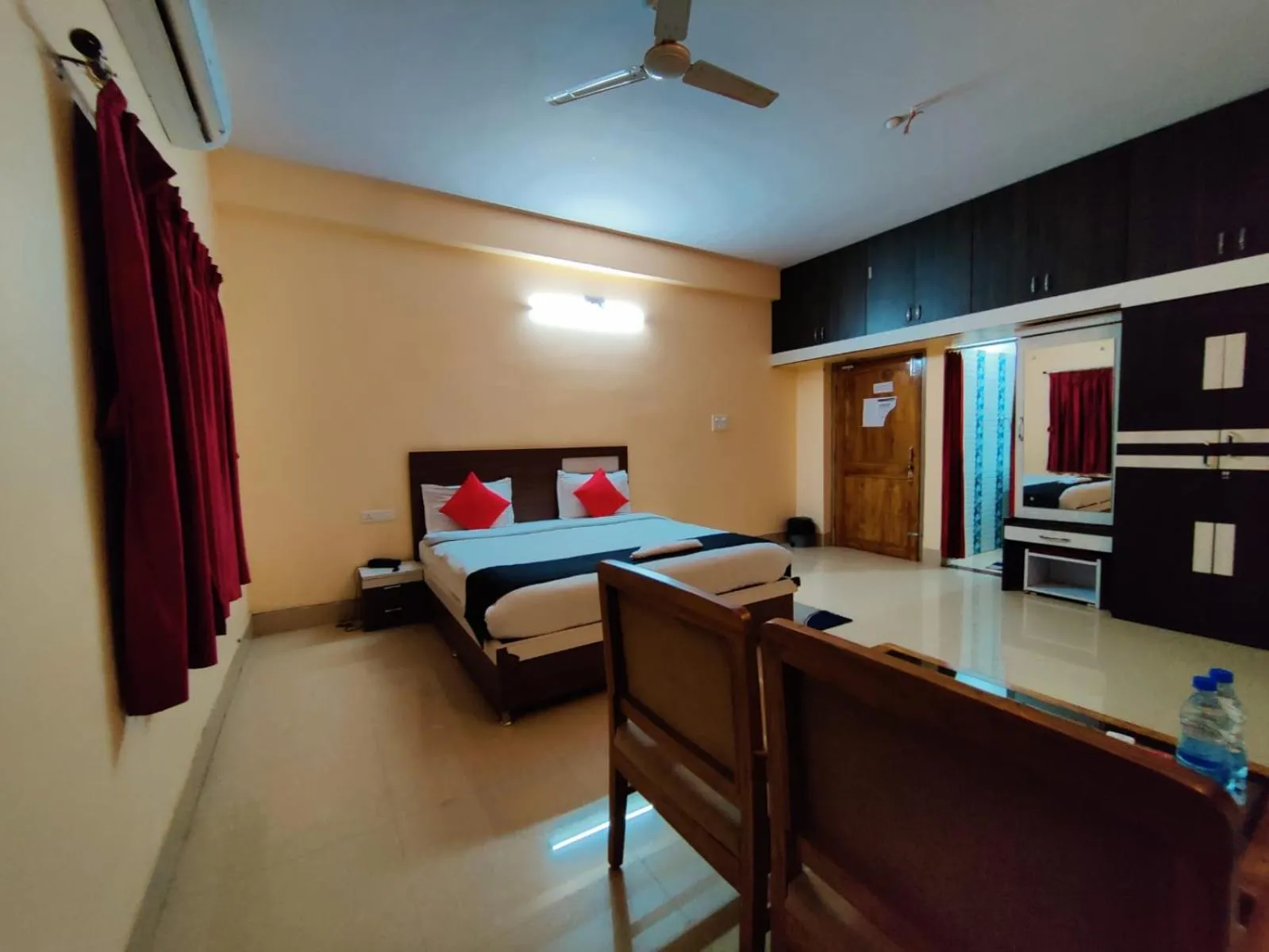 Bed in CHETAN INN HOTEL