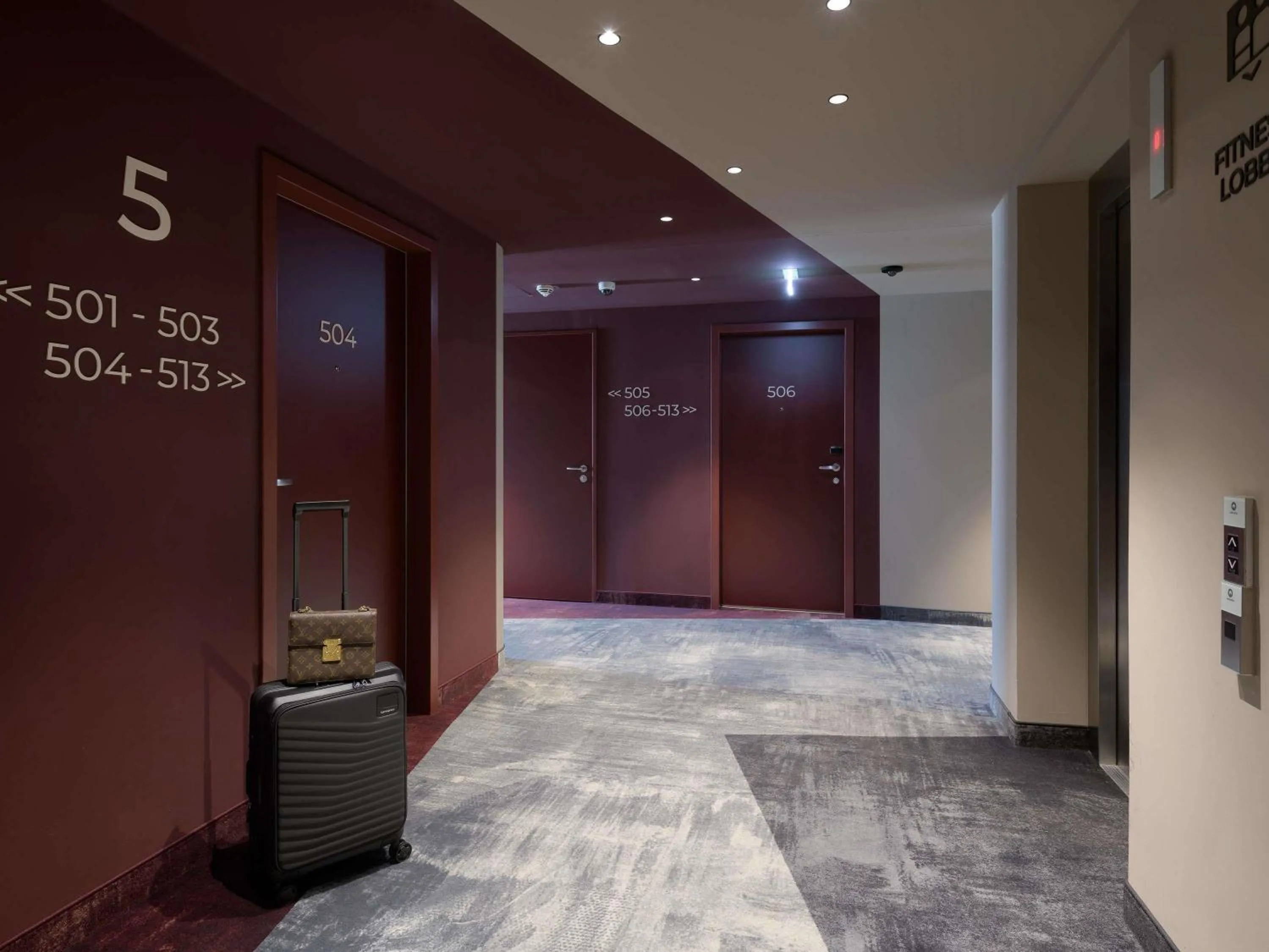 Bedroom in Novotel Münster City