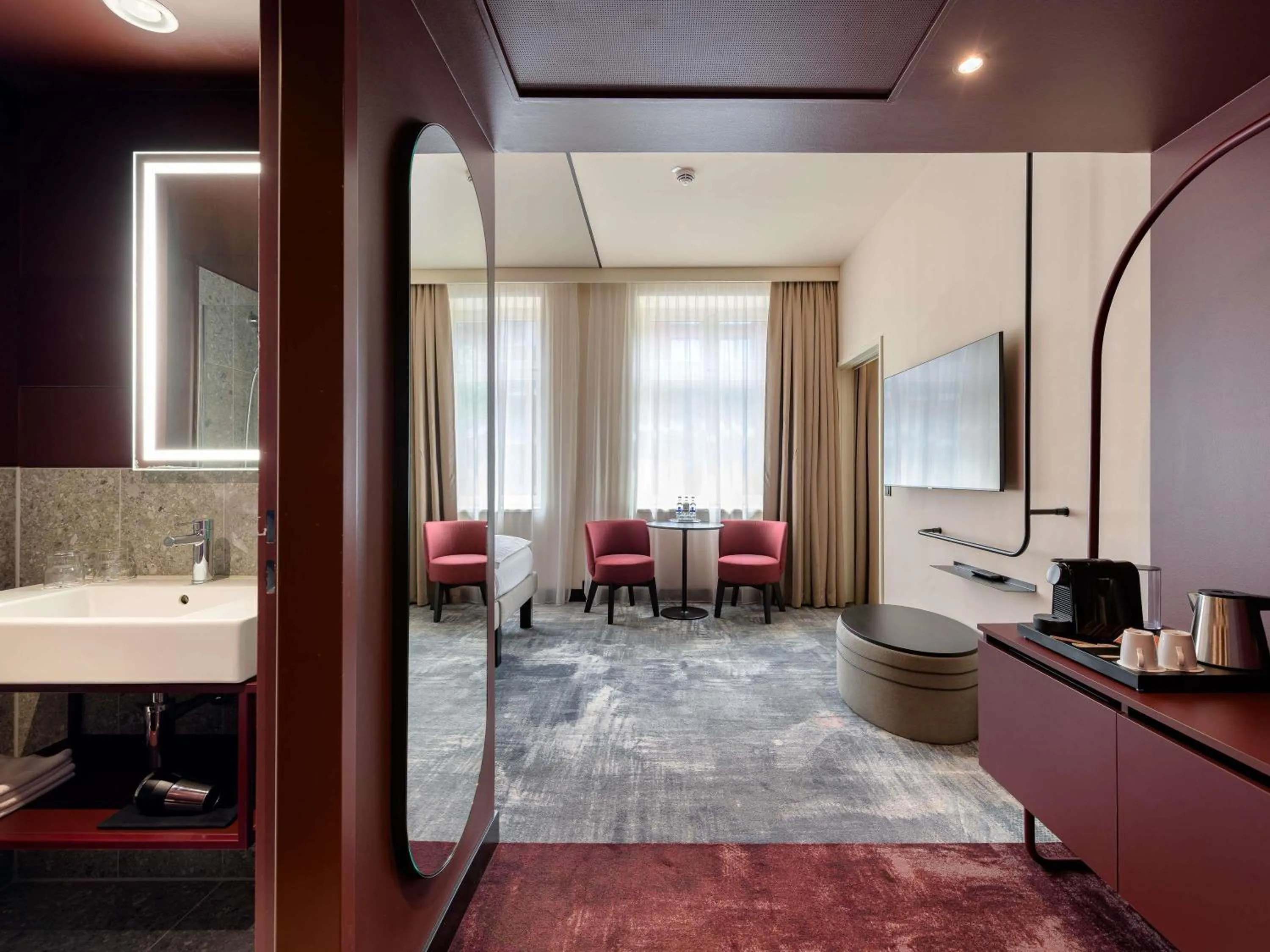 Bedroom in Novotel Münster City