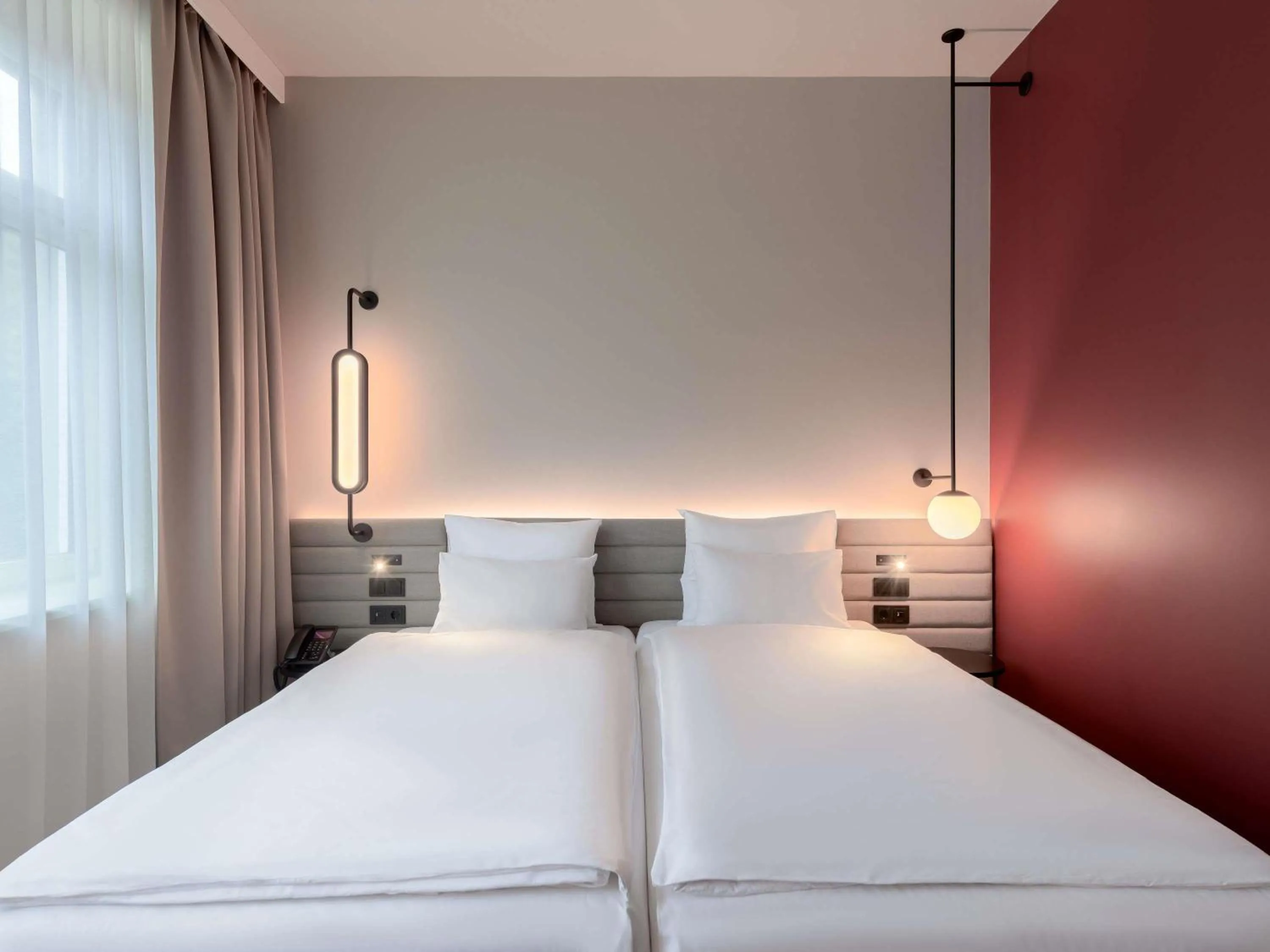 Bedroom, Bed in Novotel Münster City