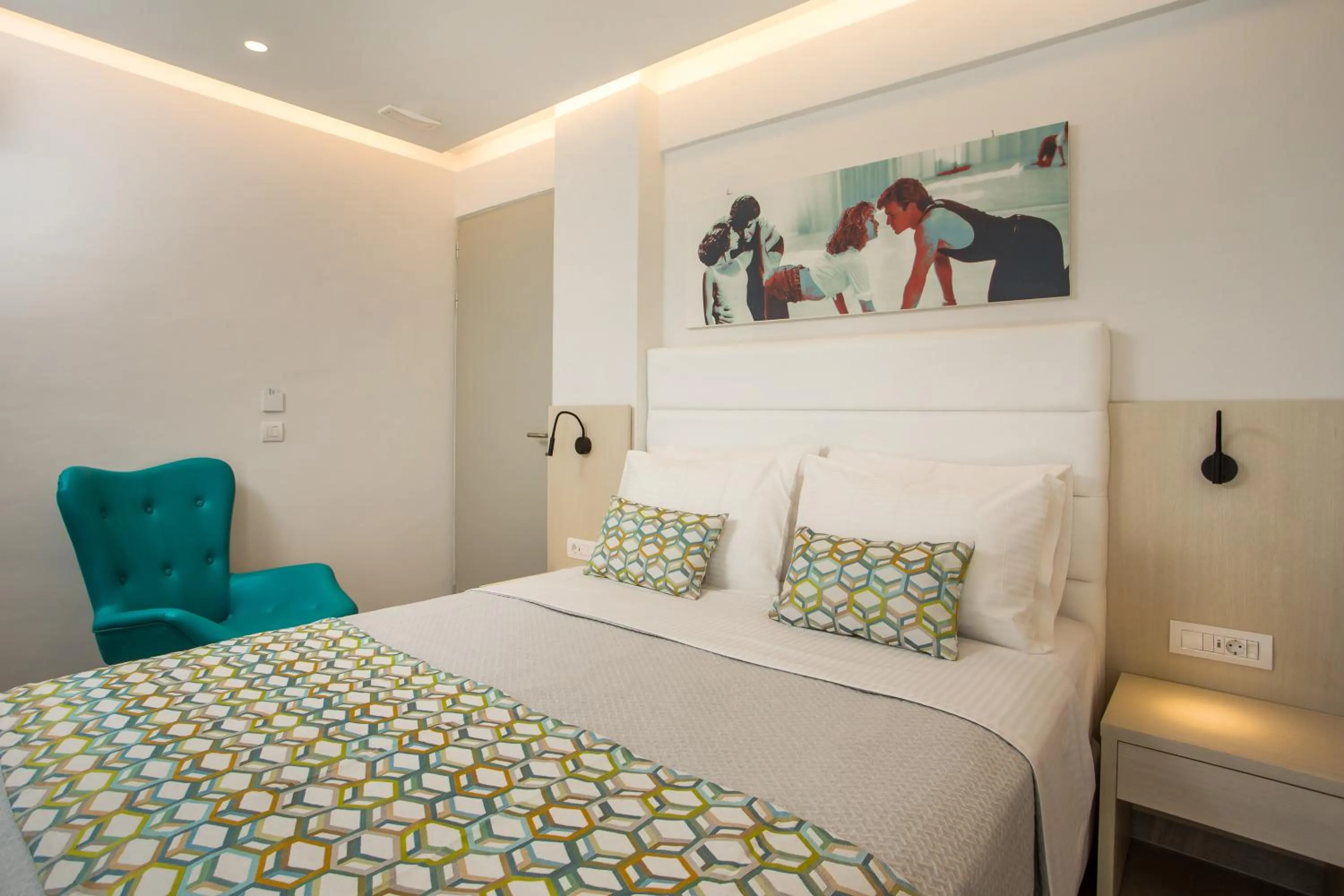 Bedroom in Hollywood Inn Faliraki - Adults Only