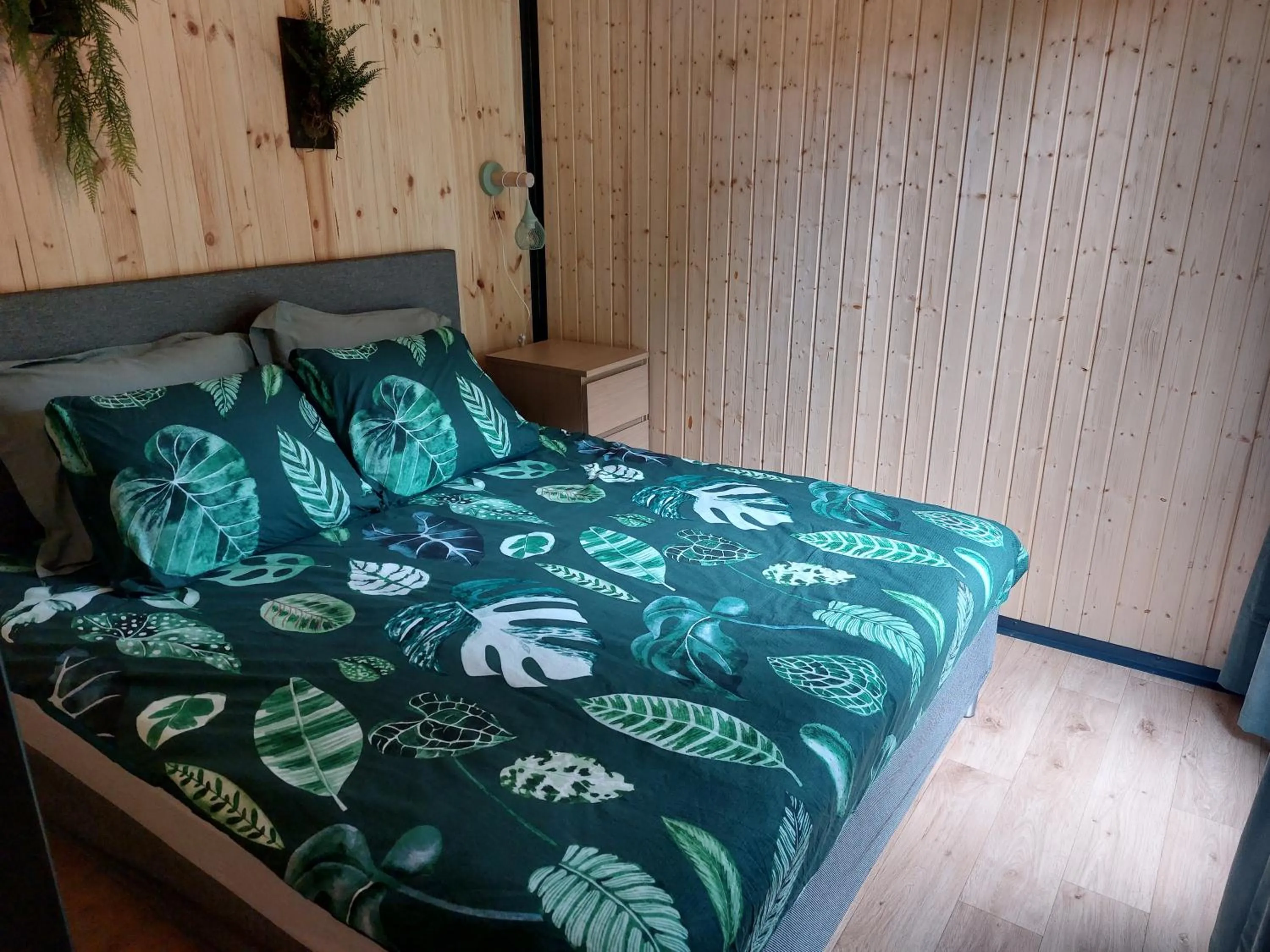 Bedroom, Bed in B&B Vierlingsbeek, Appartement en tuin-chalets