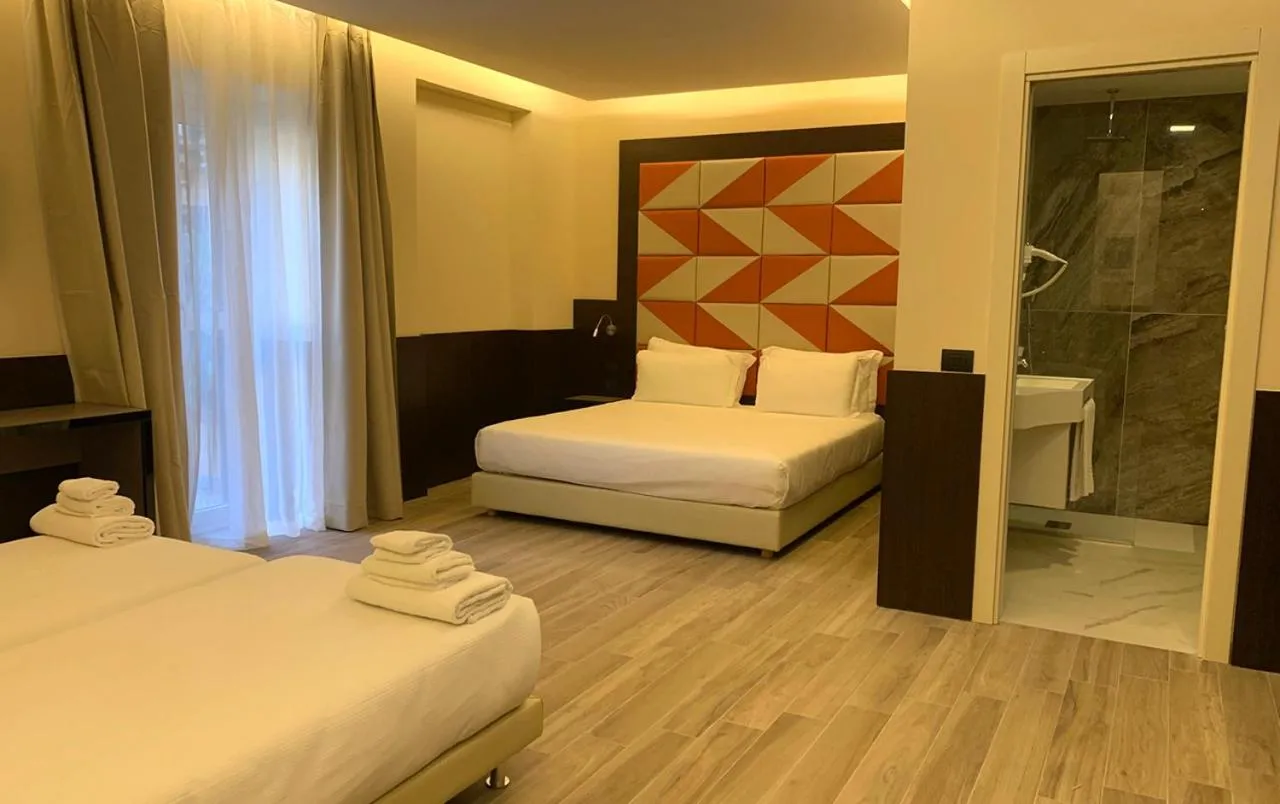 Photo of the whole room, Bed in JR Hotels Bocconi Milano