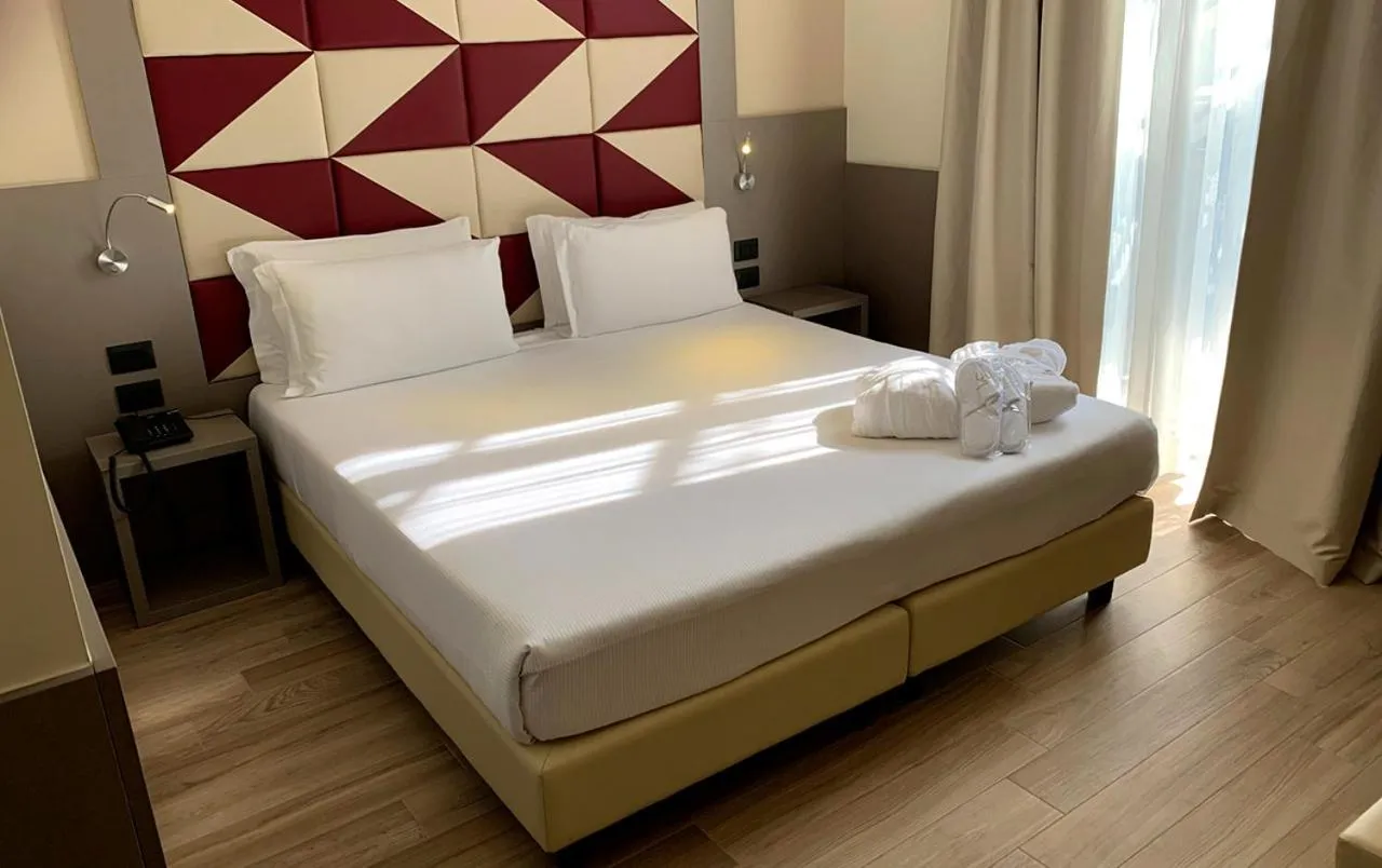Photo of the whole room, Bed in JR Hotels Bocconi Milano