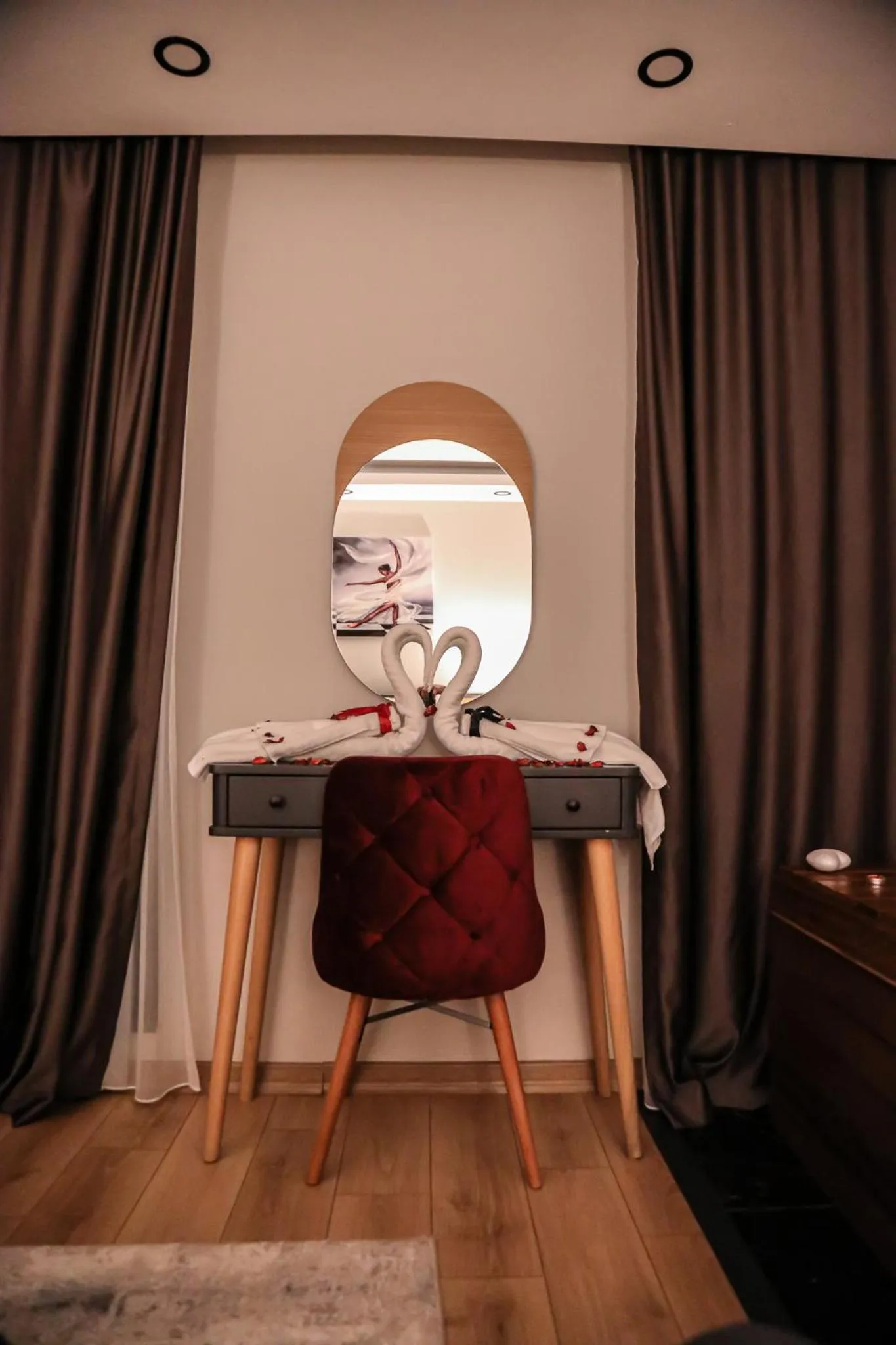 Decorative detail in Şehrar Suite Hotel