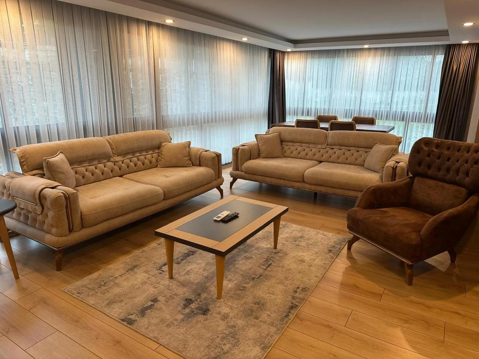 Living room in Şehrar Suite Hotel