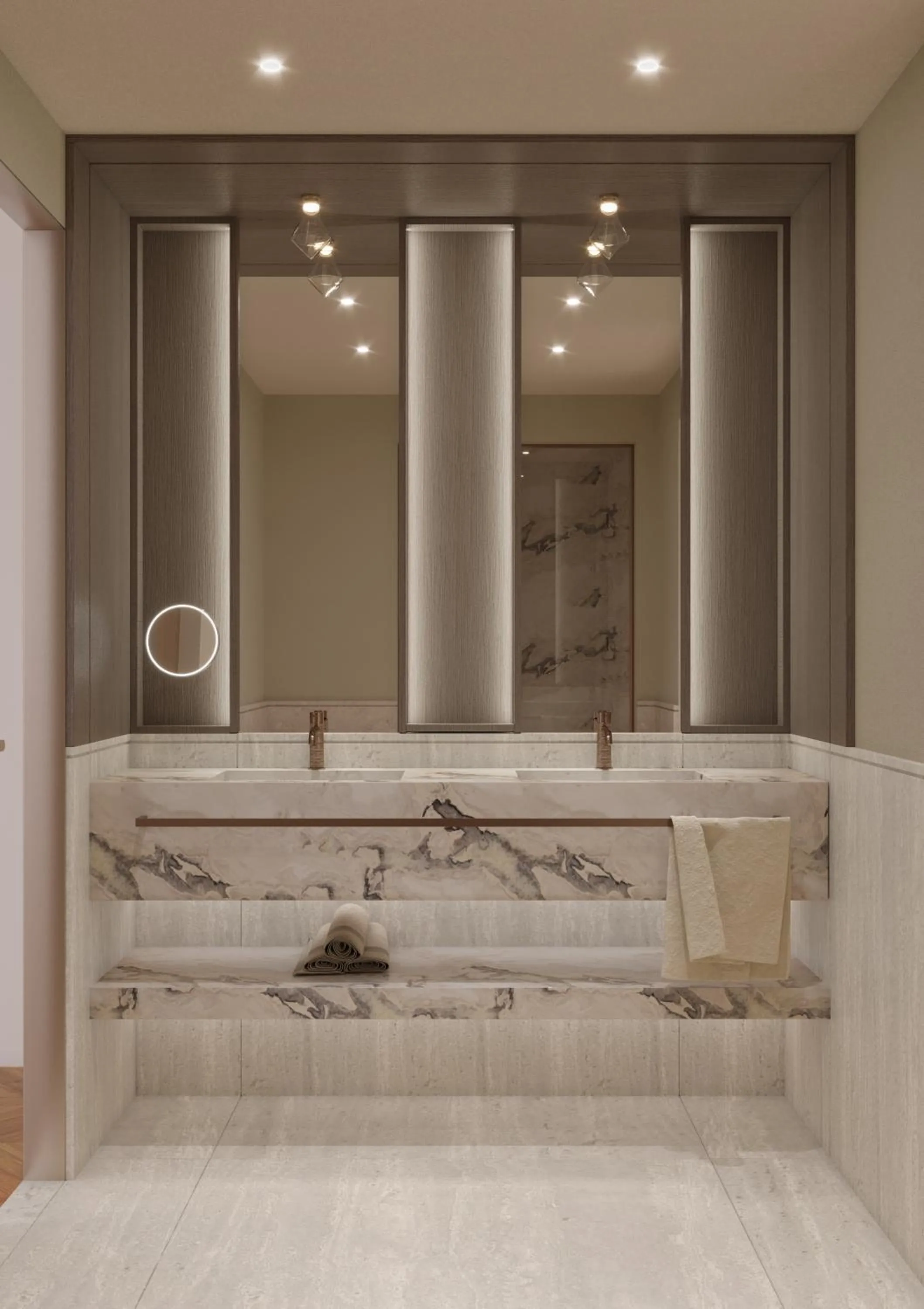 Bathroom in Palazzo Firenze by Baglioni Hotels & Resorts